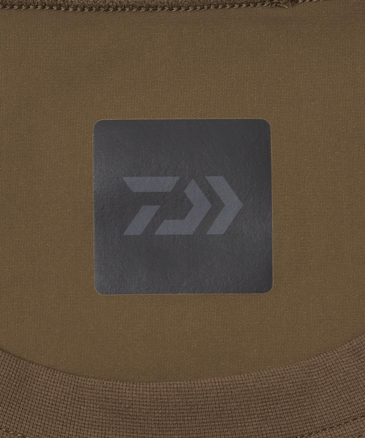 DAIWA PIER39　Ws TECH LIGHTWEIGHT HALF/S TEE BROWN GRAY Free