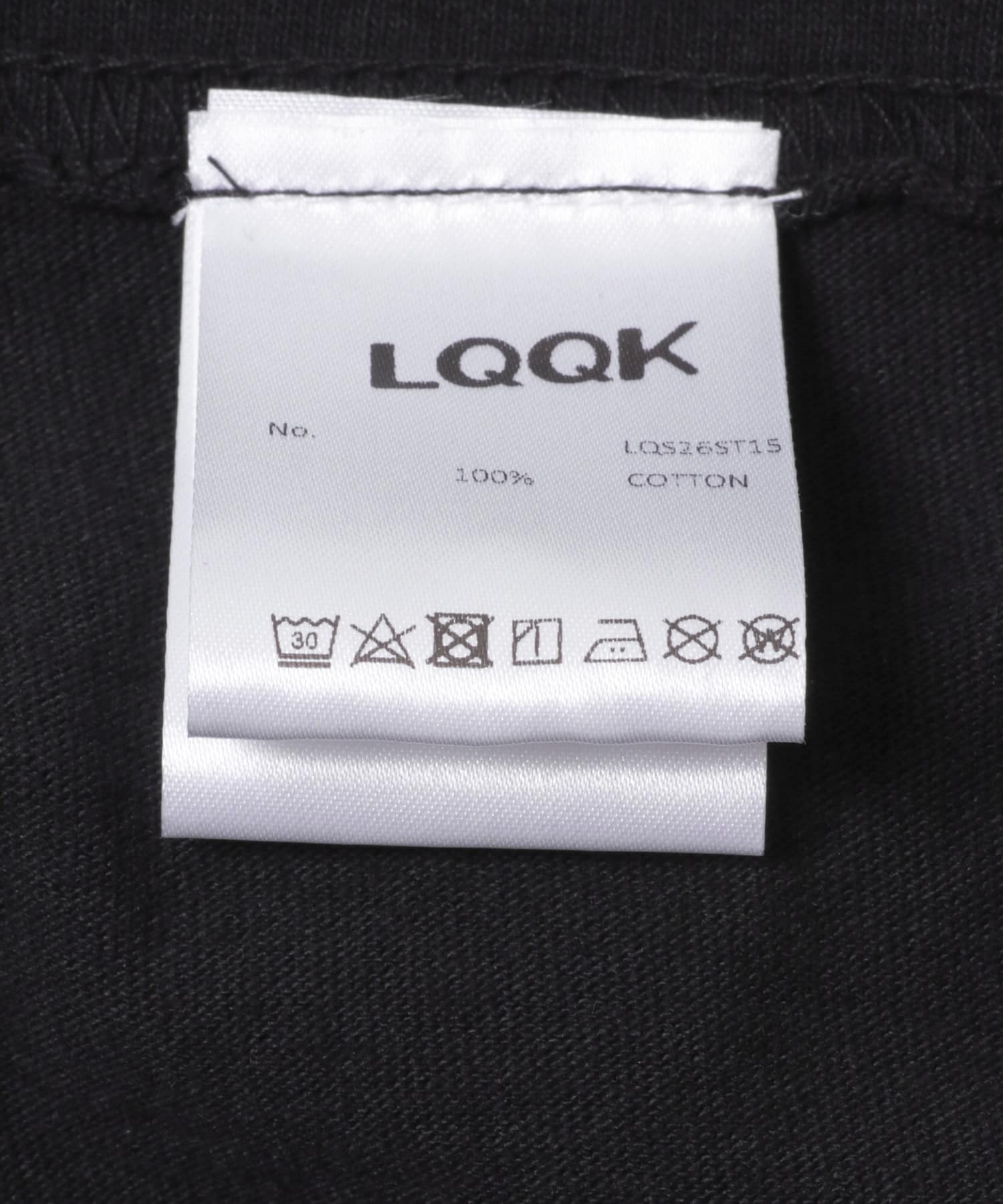 LQQK Studio　RENTALS TEE BLACK M