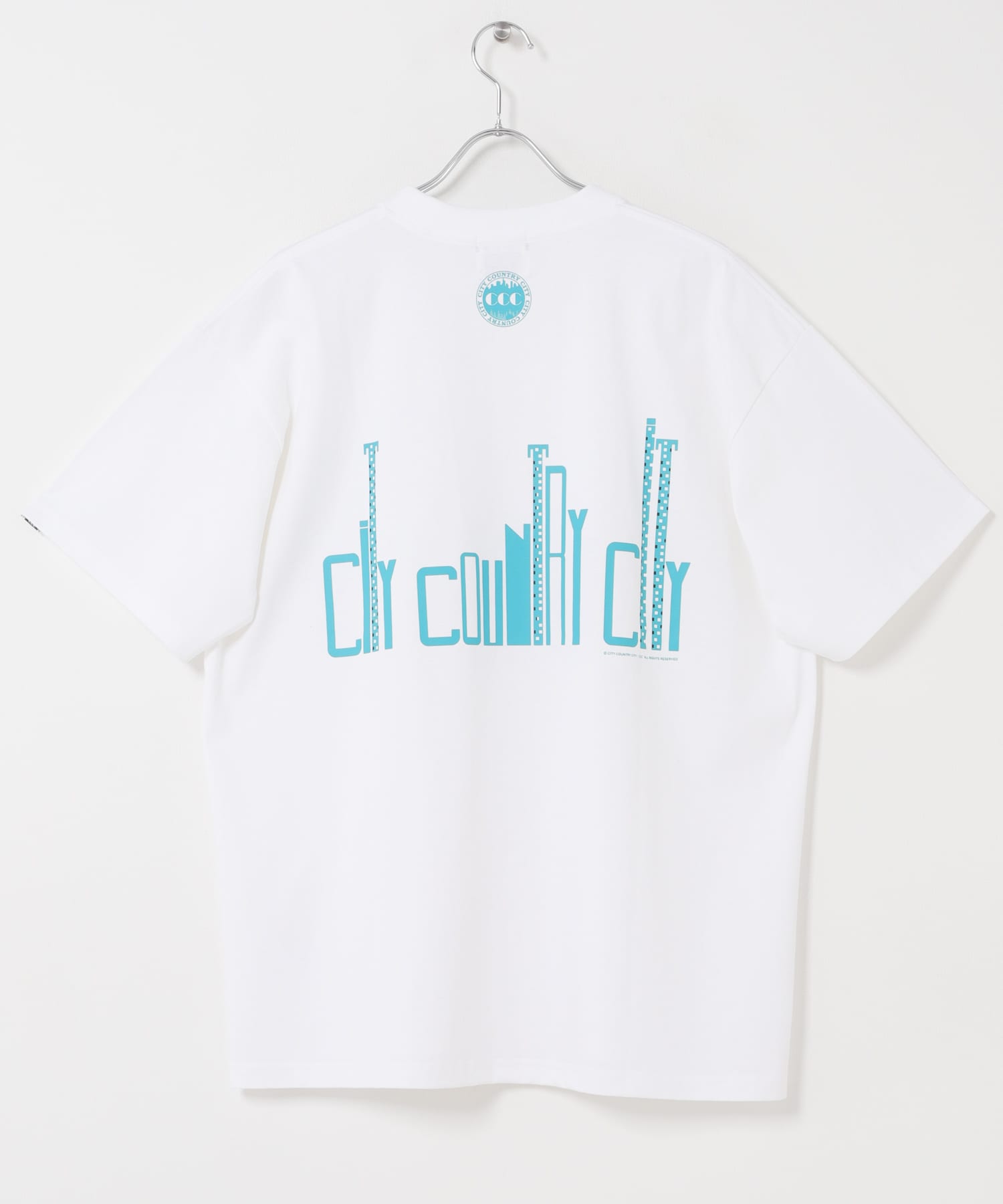 CITY COUNTRY CITY　COTTON T_CITY WHITE M