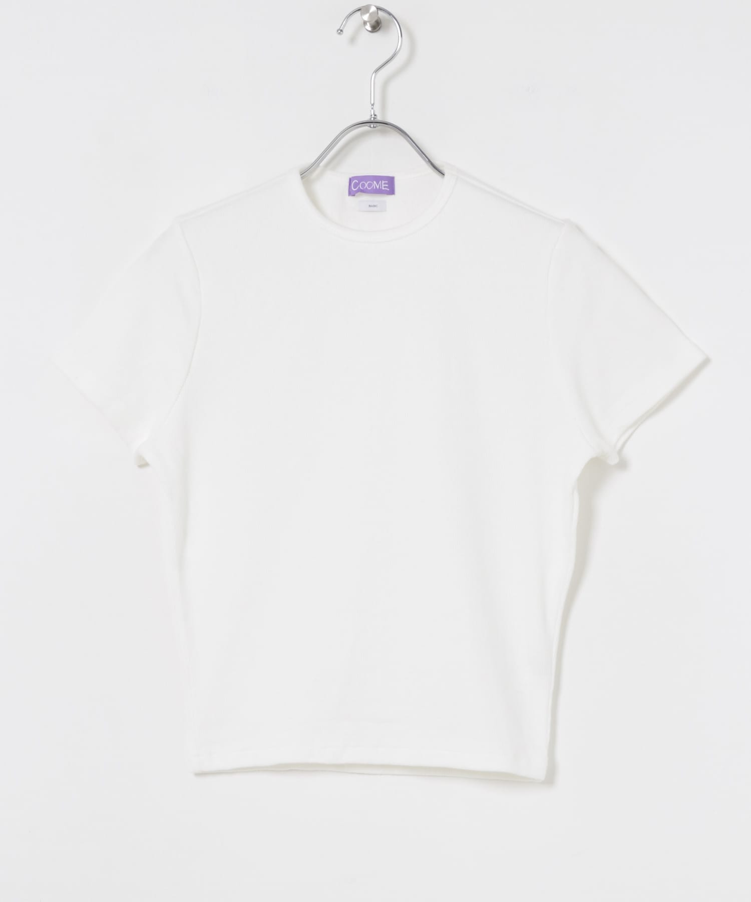 COOME　BABY SS TEE OFFWHITE M