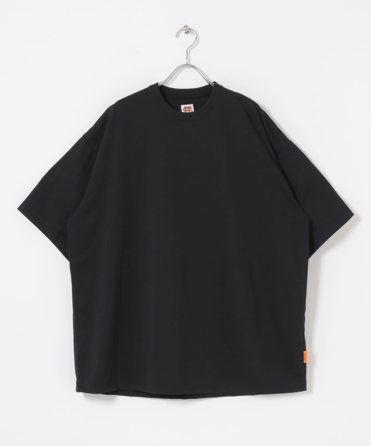 SEE SEE　BASIC SS TEE (TECH) BLACK M