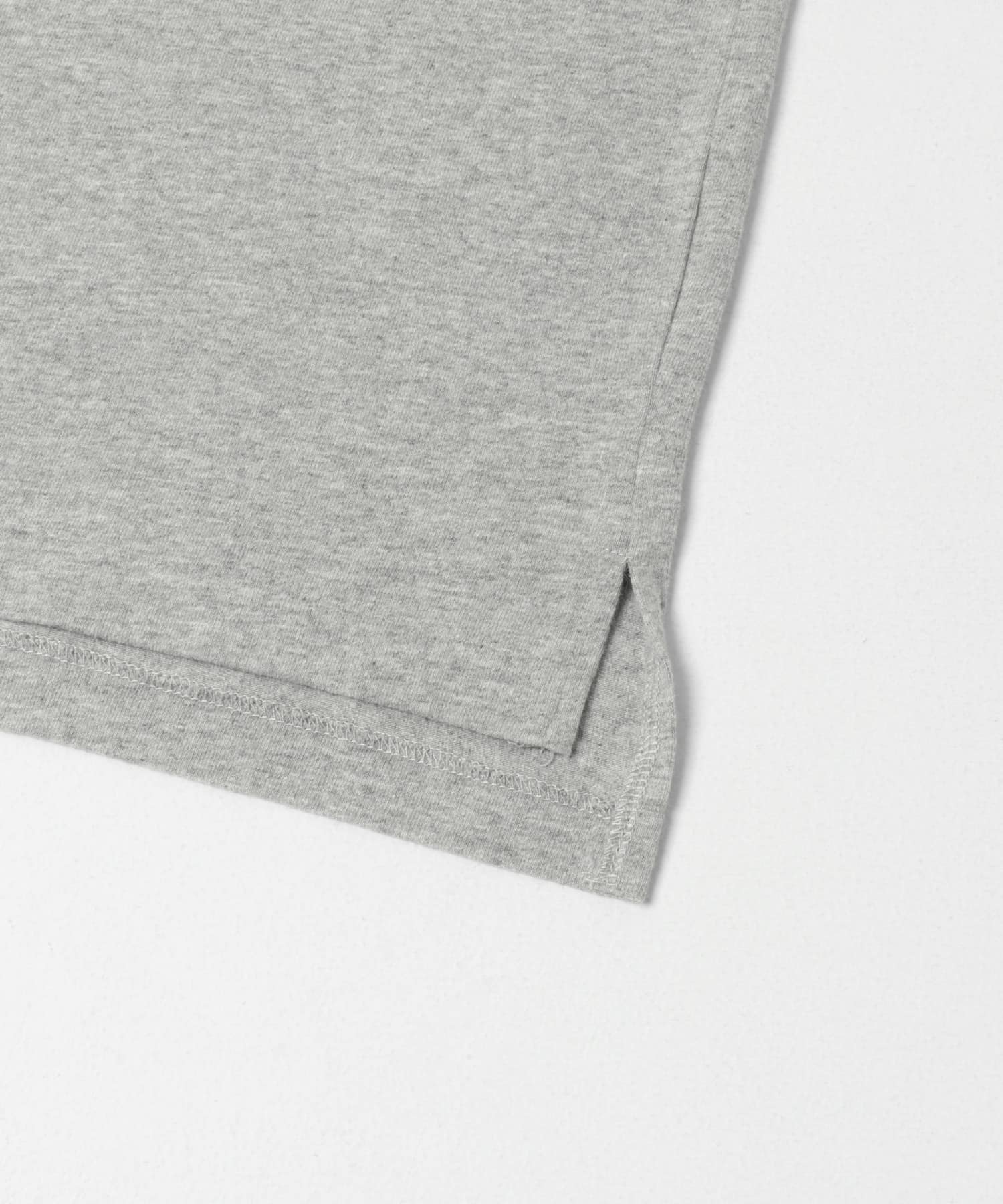 Engineered Garments　PRINTED CROSS CREW TEE Grey S