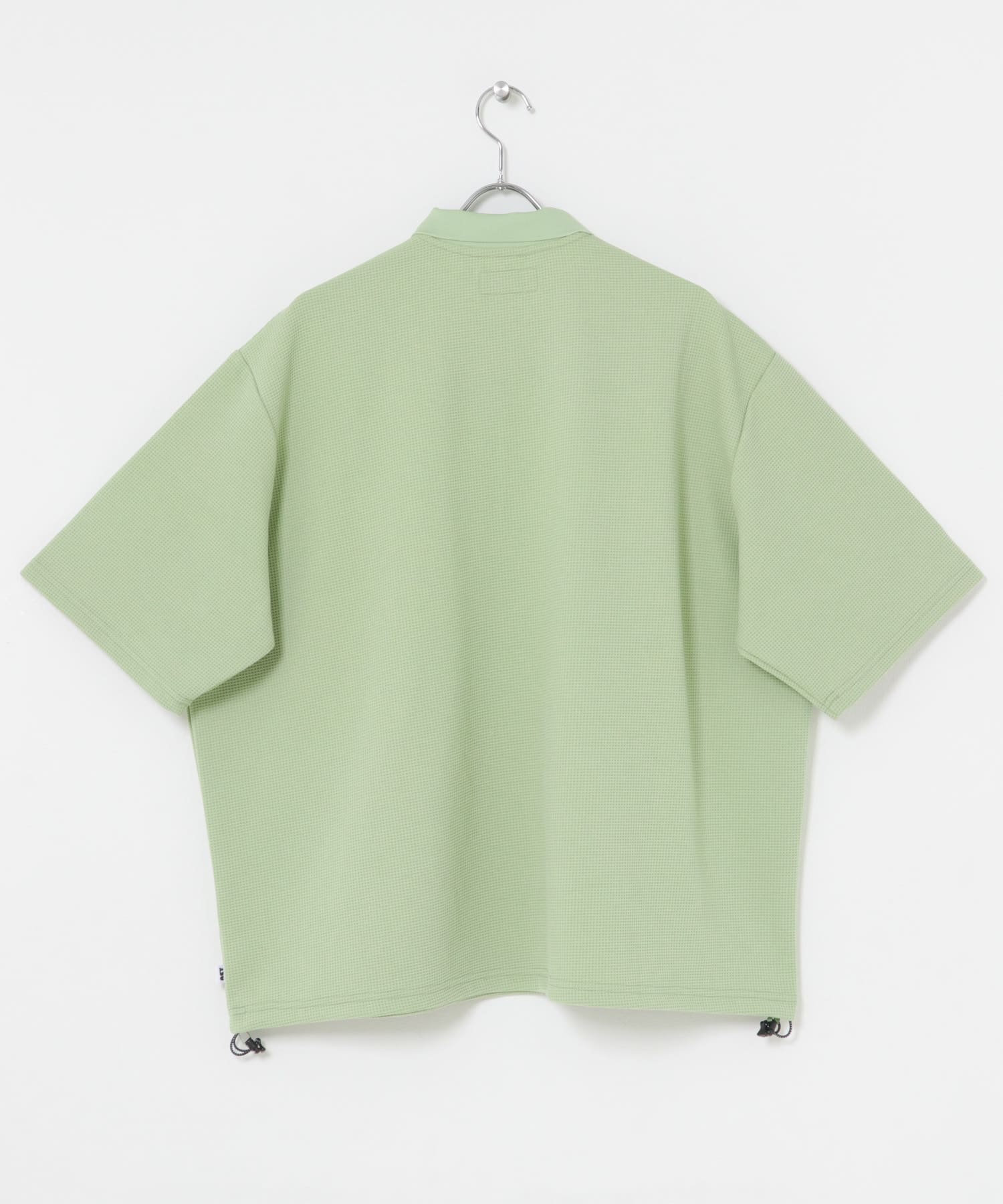 Acy　ZIP THERMAL PULLOVER L.GREEN L