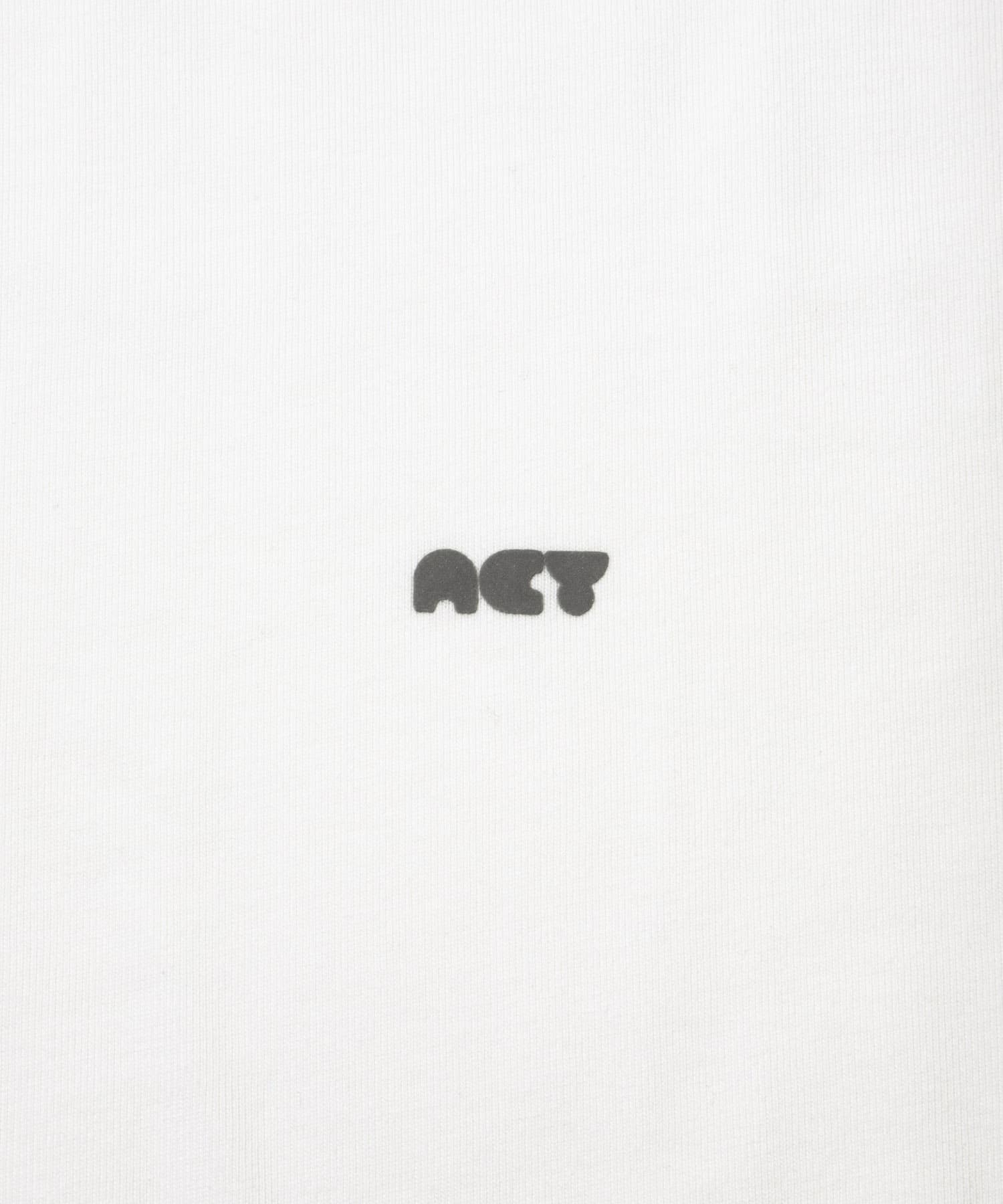 Acy　SMALL LOGO SUPER TEE WHITE L