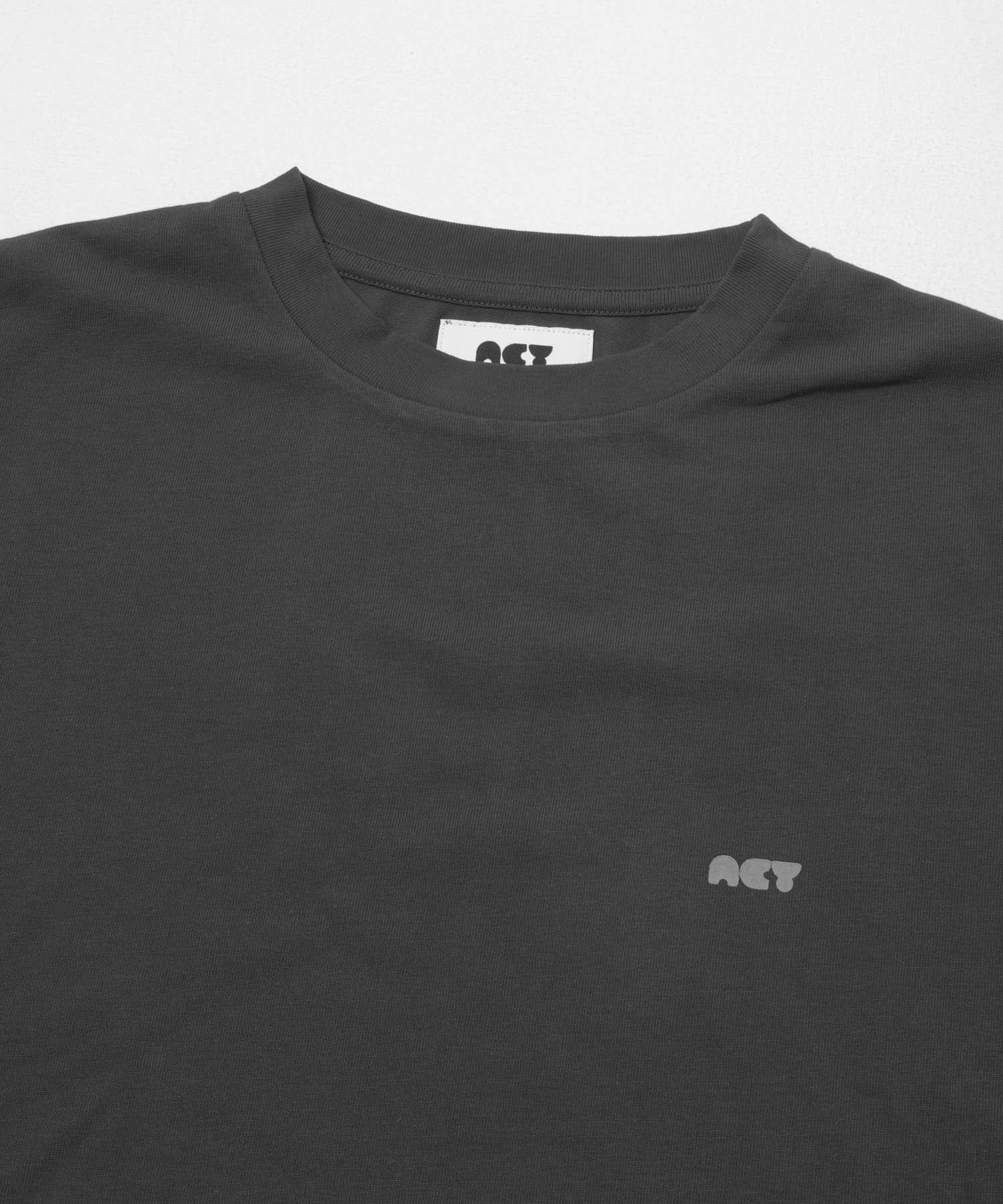 Acy　SMALL LOGO SUPER TEE L.BLACK L