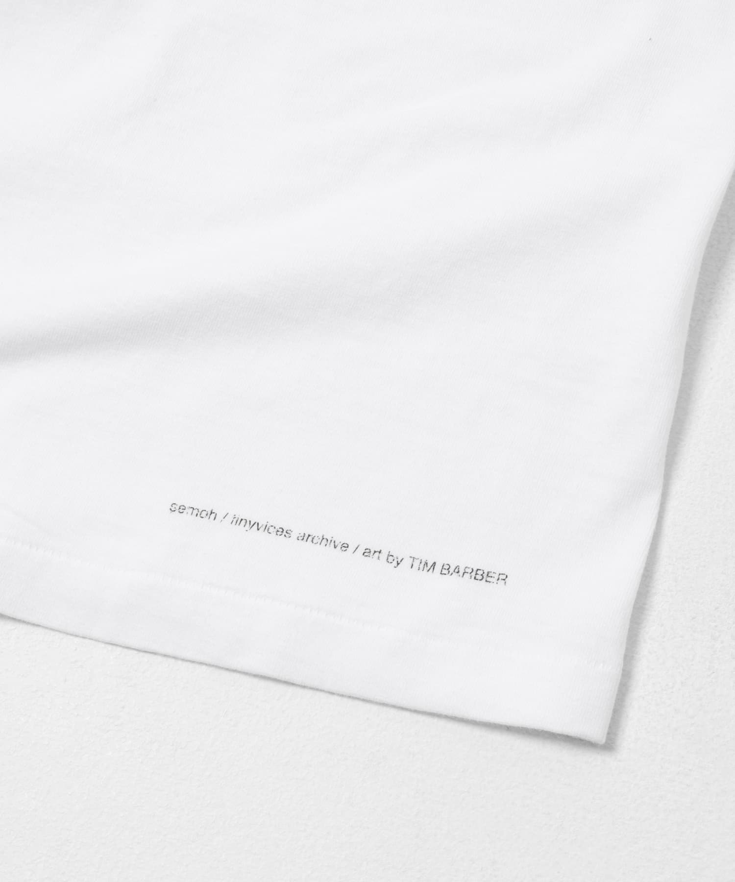semoh　TIM BARBER-01 WHITE M
