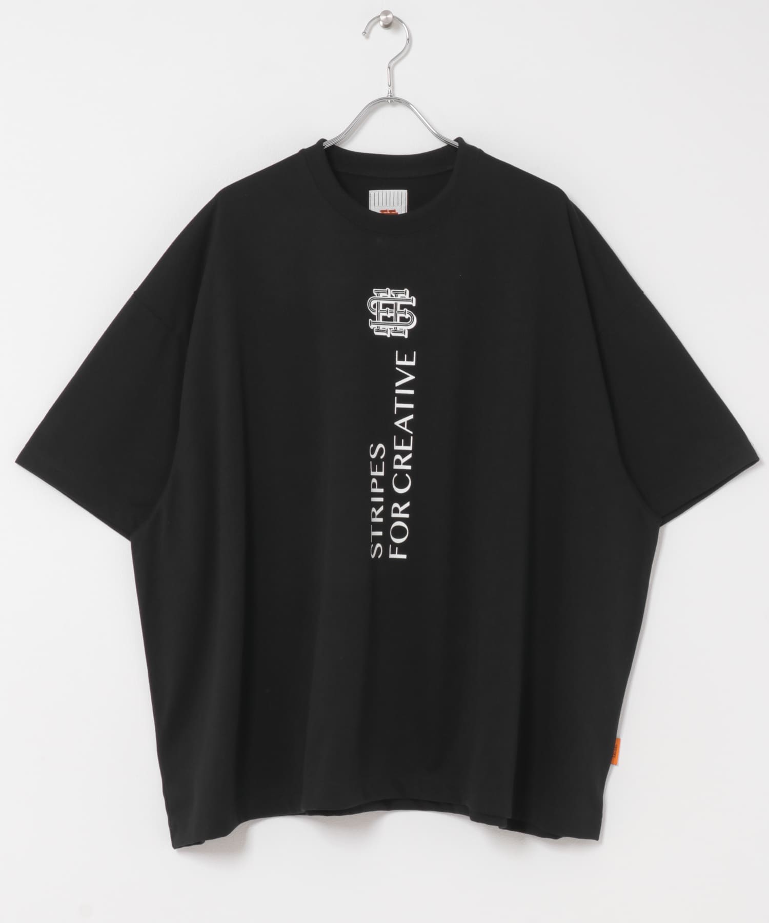 SEE SEE×S.F.C　SUPER BIG FLAT SS TEE（TECH） BLACK M