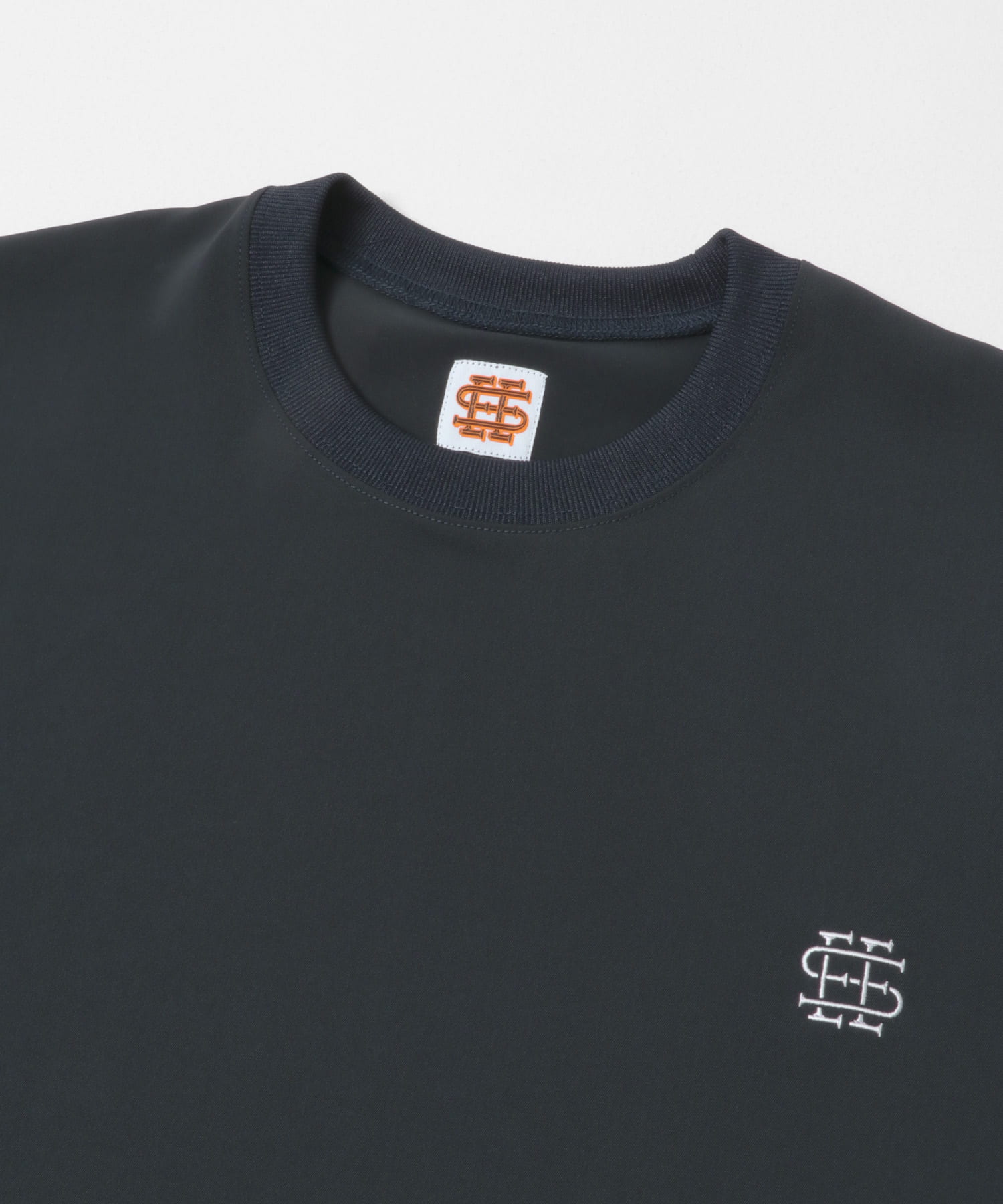 SEE SEE　SUPER BIG LS TEE W/D D NAVY M