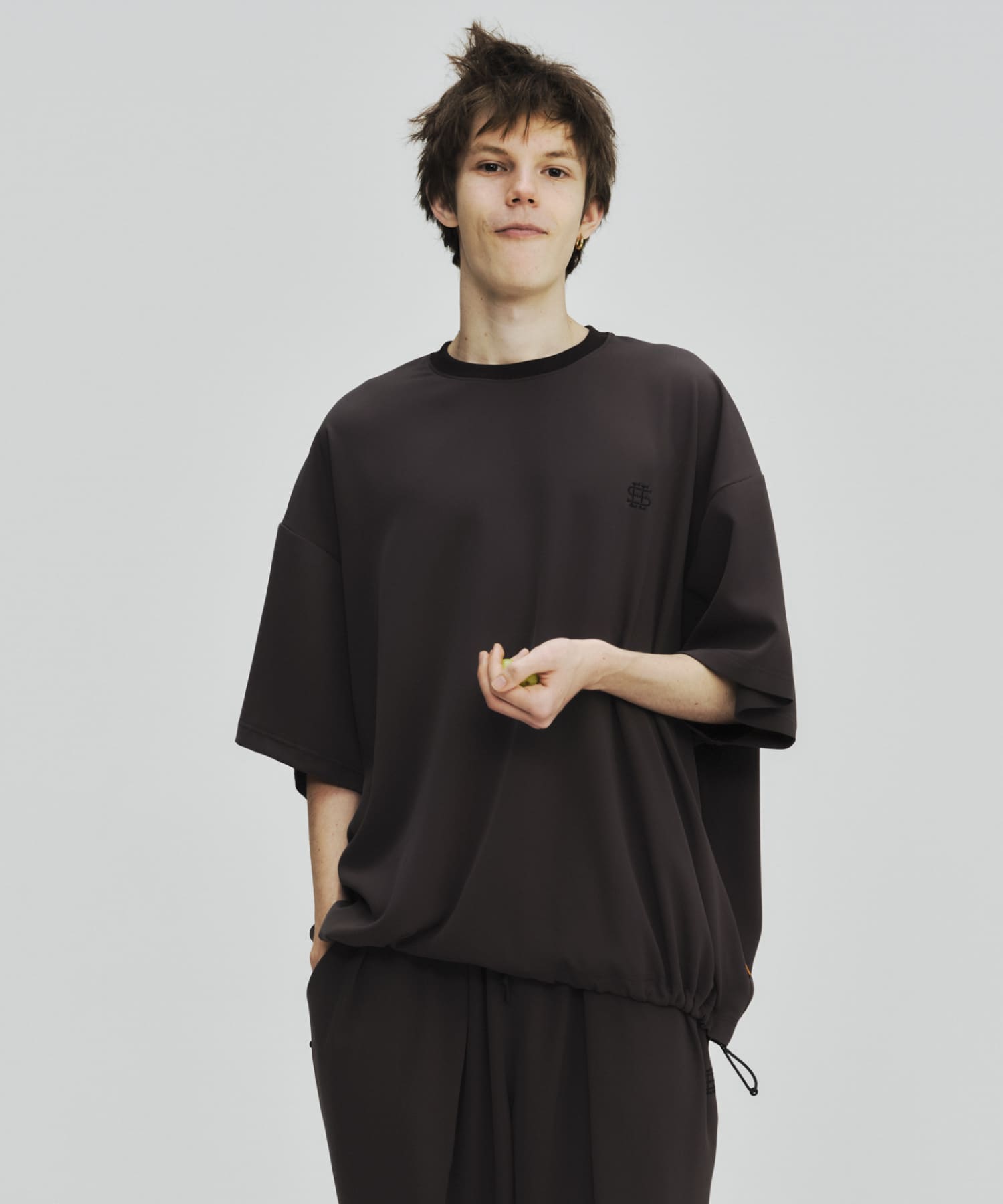 SEE SEE SUPER BIG SS TEE W/D(M CHARCOAL): トップス｜URBAN RESEARCH
