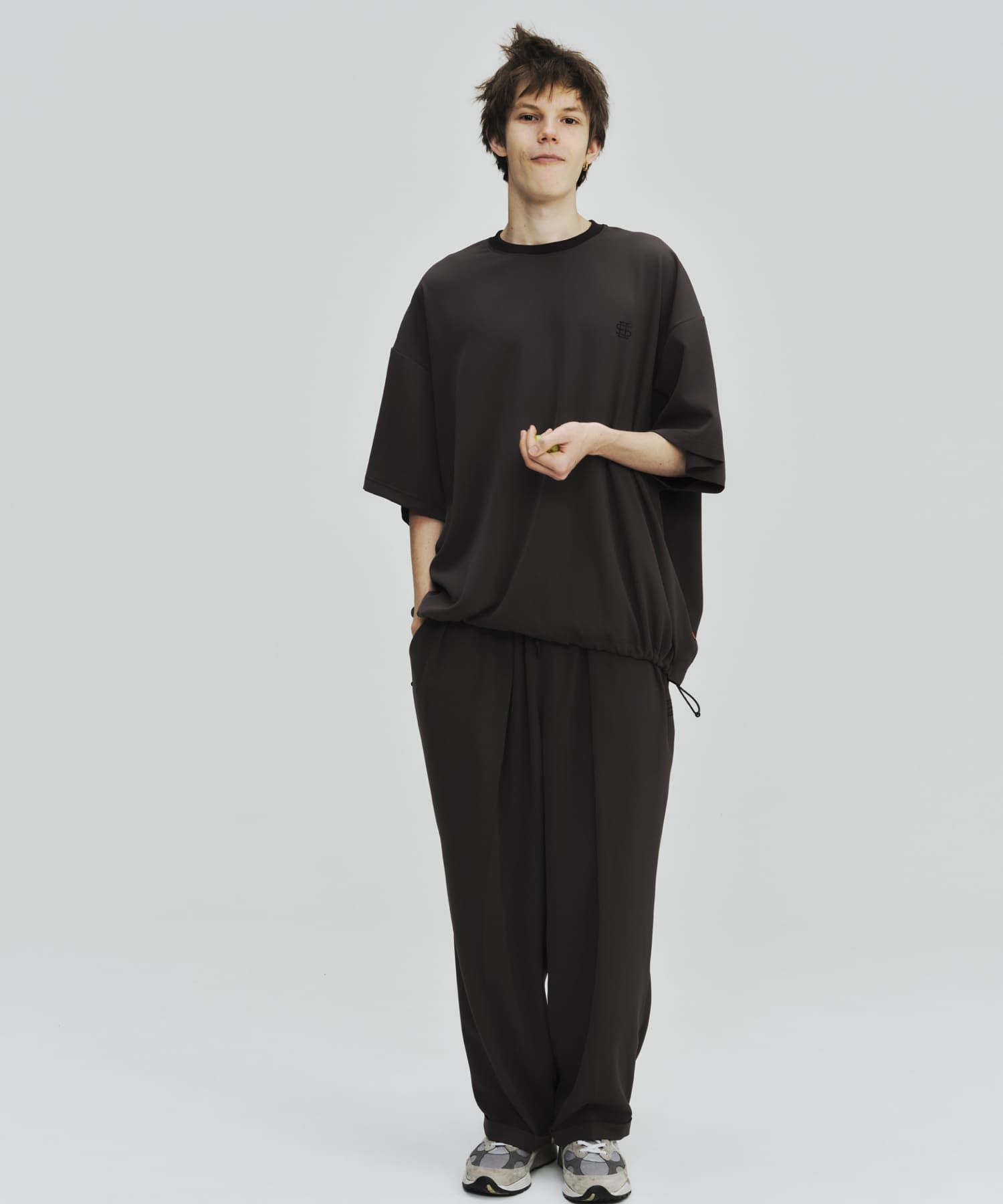 SEE SEE SUPER BIG SS TEE W/D(M CHARCOAL): トップス｜URBAN RESEARCH