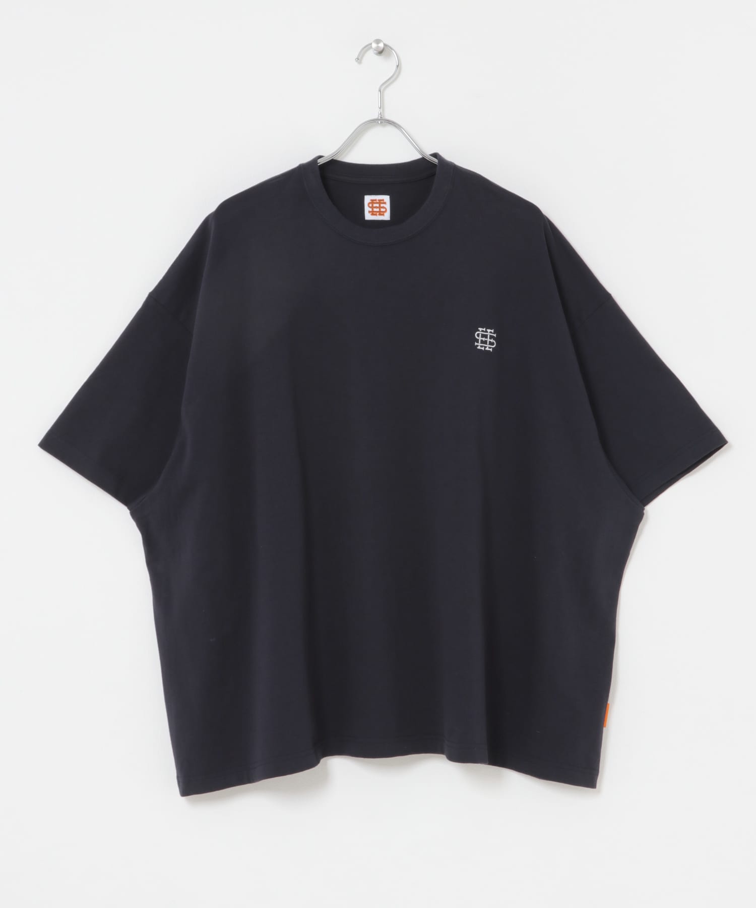 SEE SEE　SUPER BIG SS TEE F NAVY M
