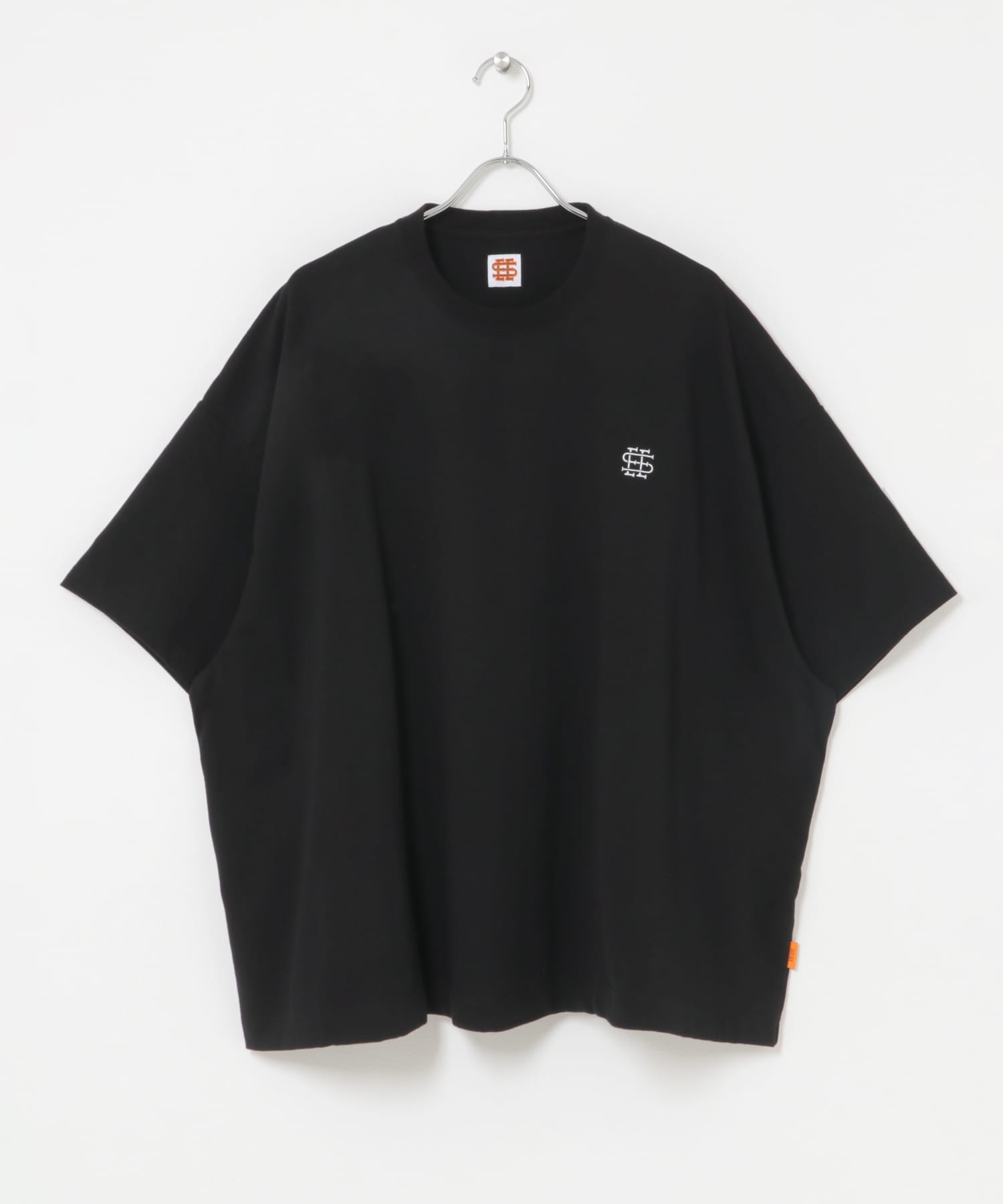 SEE SEE　SUPER BIG SS TEE F BLACK M