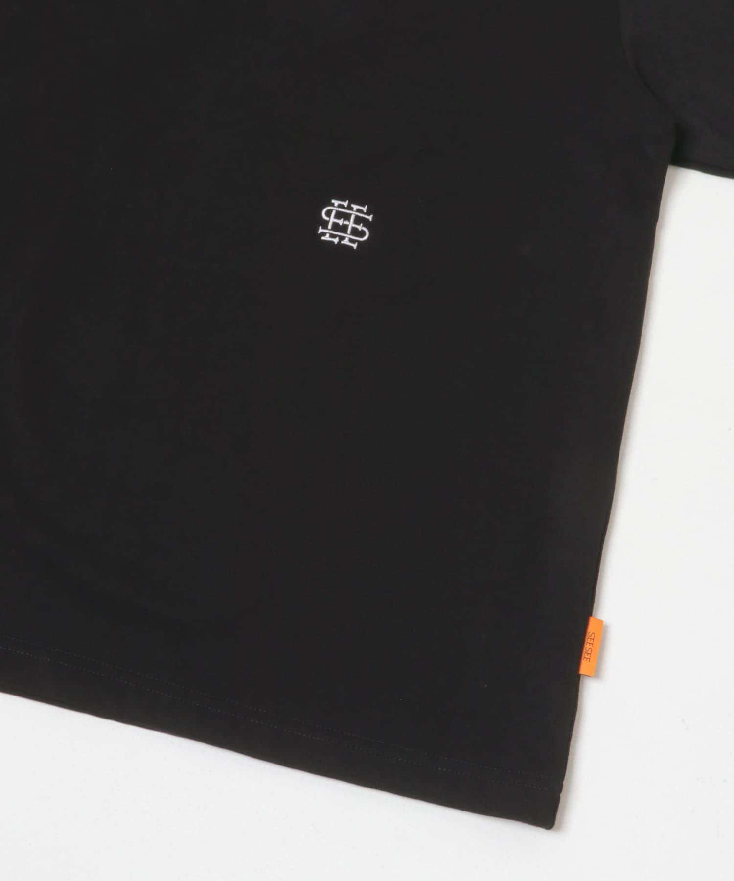 SEE SEE　HENLY SS TEE BLACK M