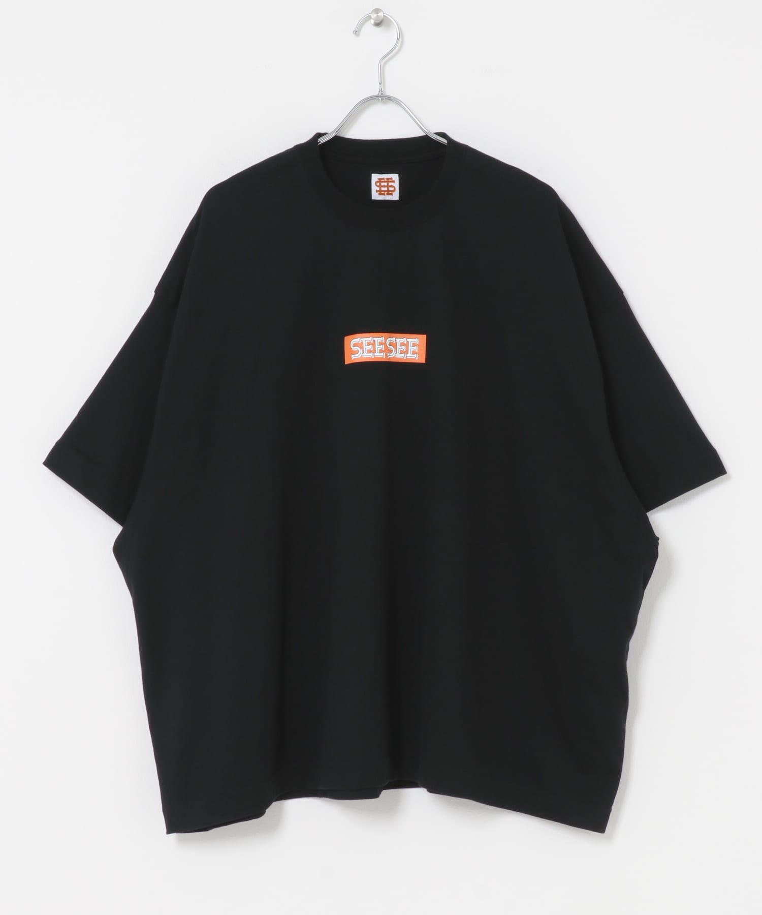 SEE SEE　SUPER BIG SQUARE LOGO TEE