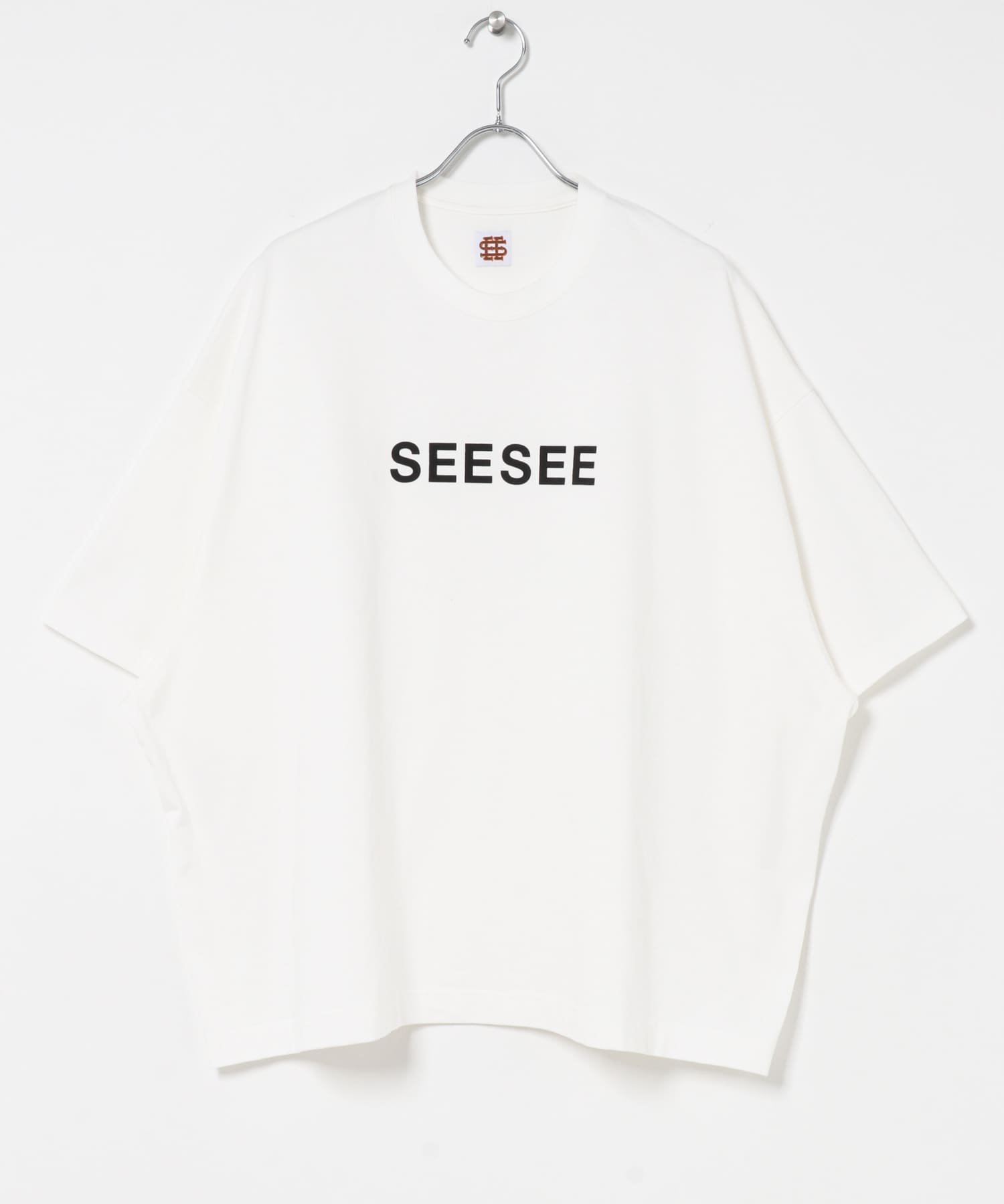 SEE SEE SUPER BIG CC LOGO TEE(M WHITE): トップス｜URBAN RESEARCH