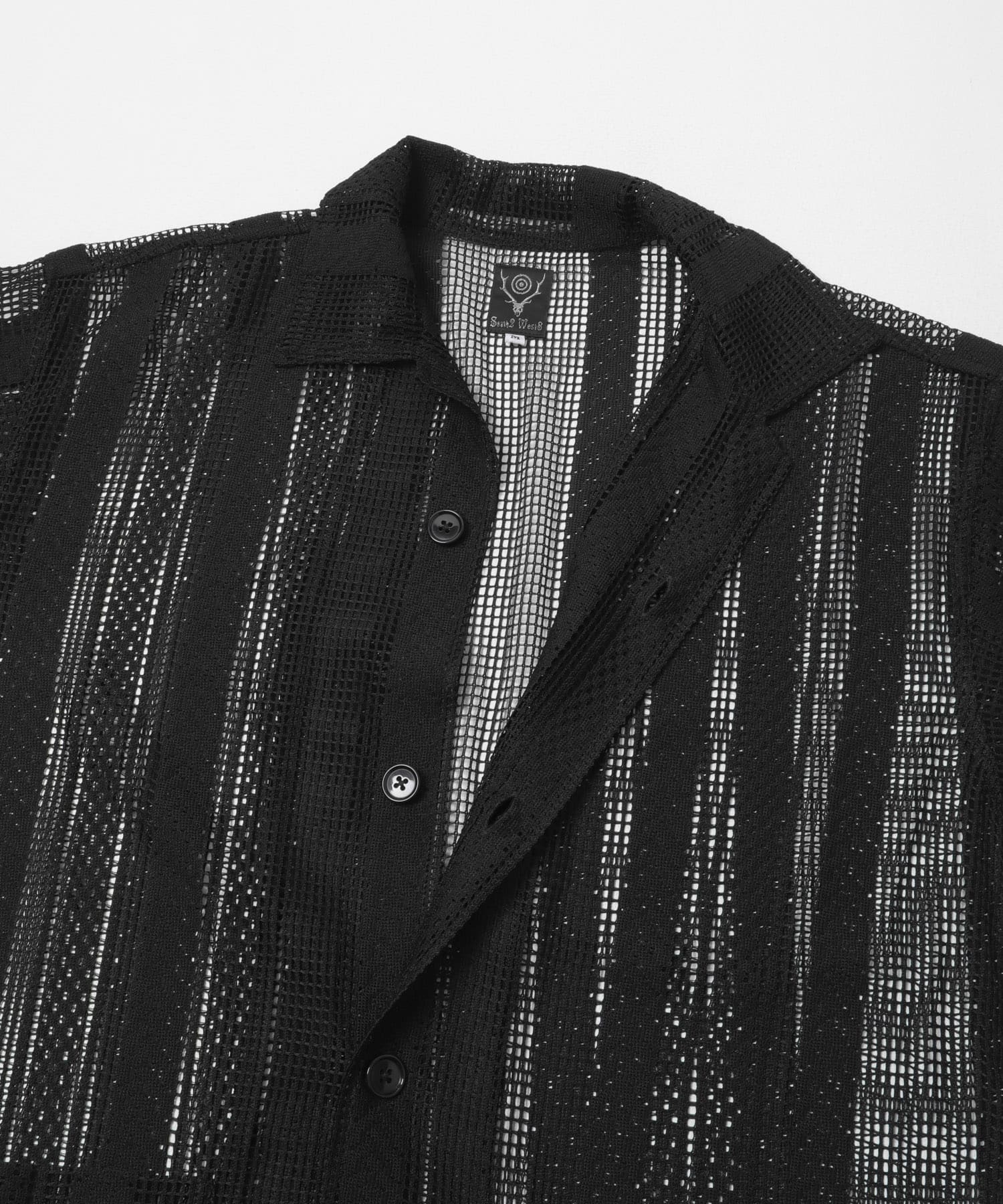 South2 West8　CABANA SHIRT Black M