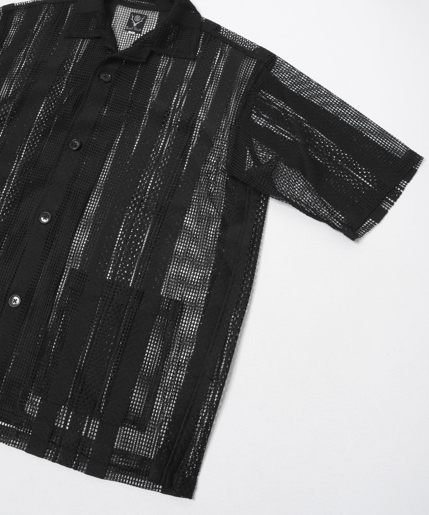 South2 West8　CABANA SHIRT Black M