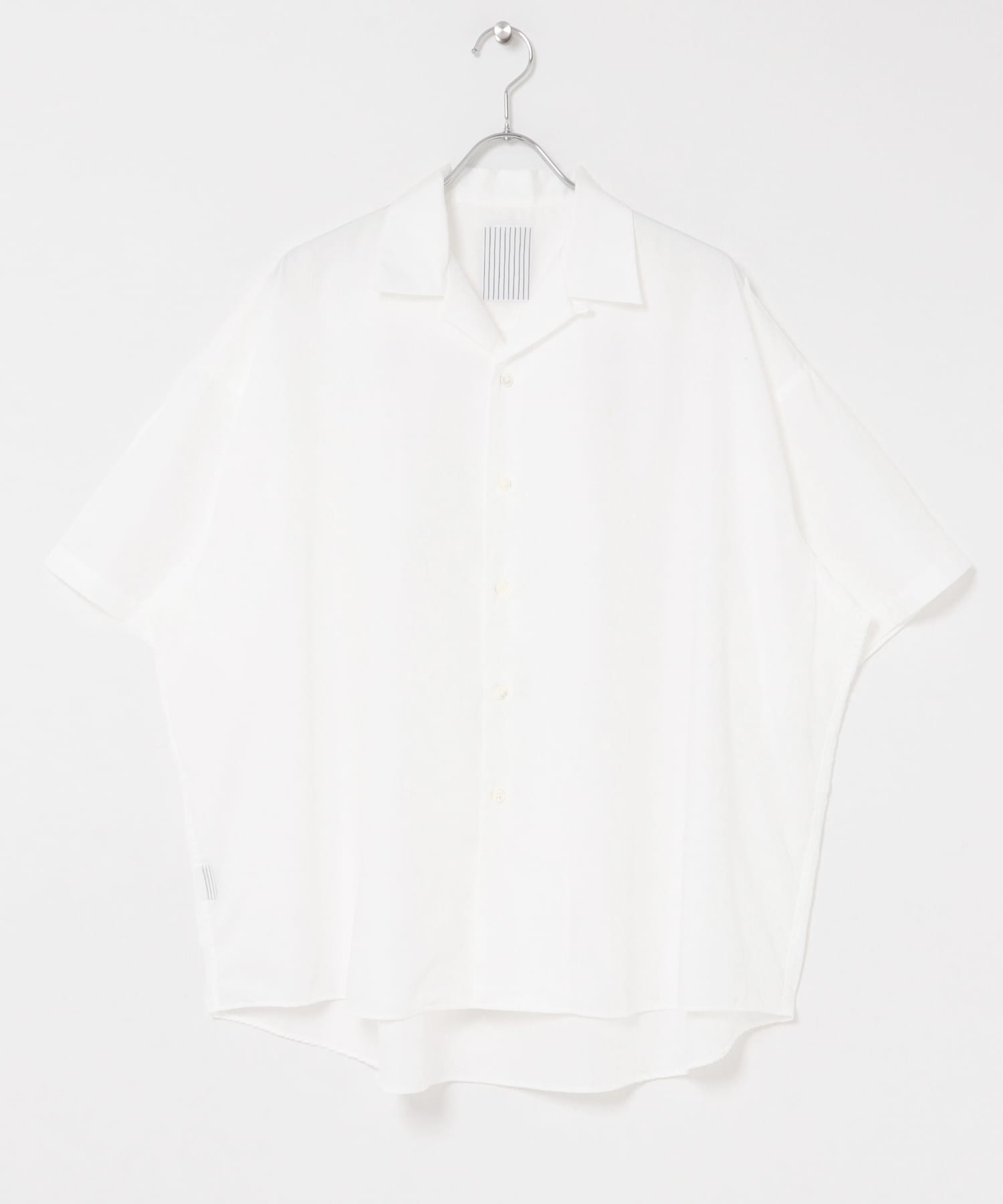 SFC　P/C OPEN COLLAR SS SHIRT