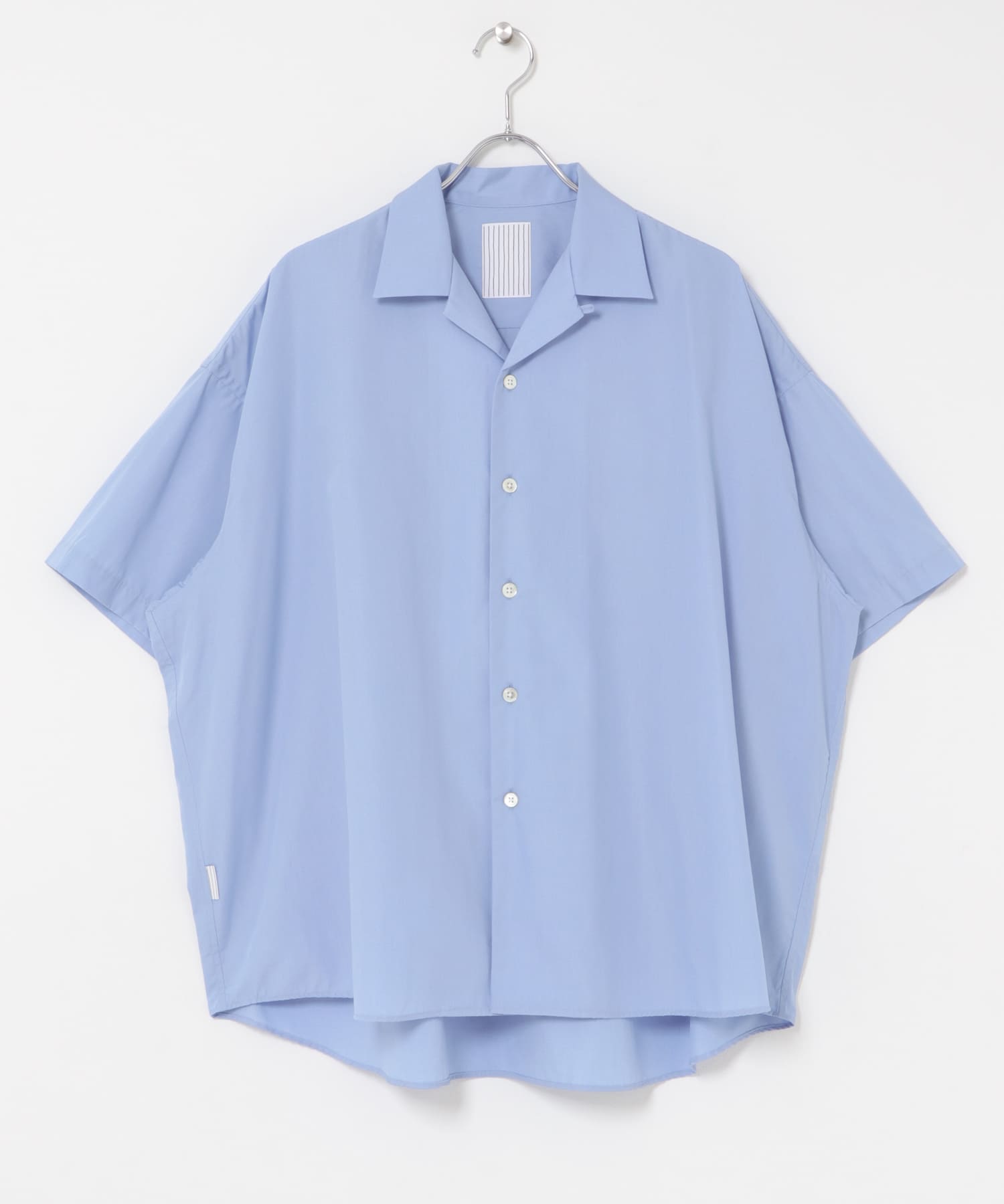 SFC　P/C OPEN COLLAR SS SHIRT