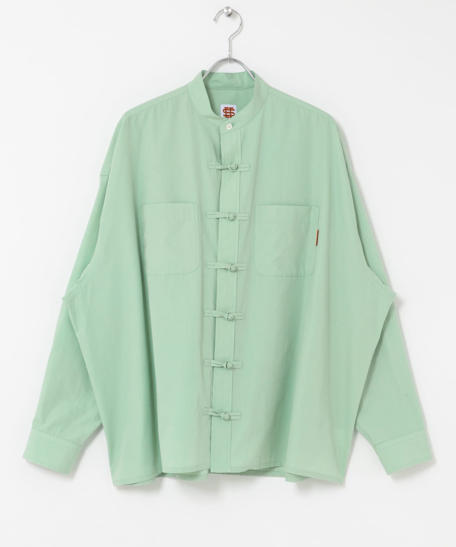 SEE SEE　KUNG FU LS SHIRT MINT M