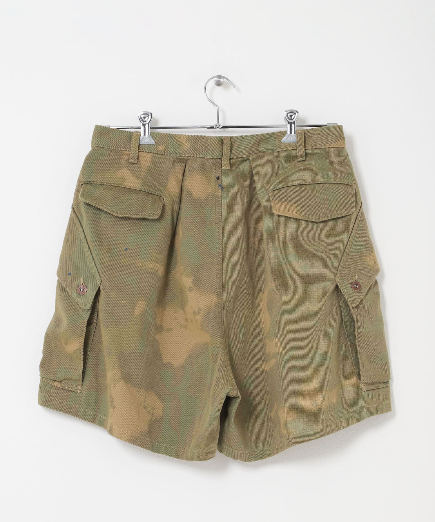 Gurank　CAMO CARGO SHORTS BEG 34