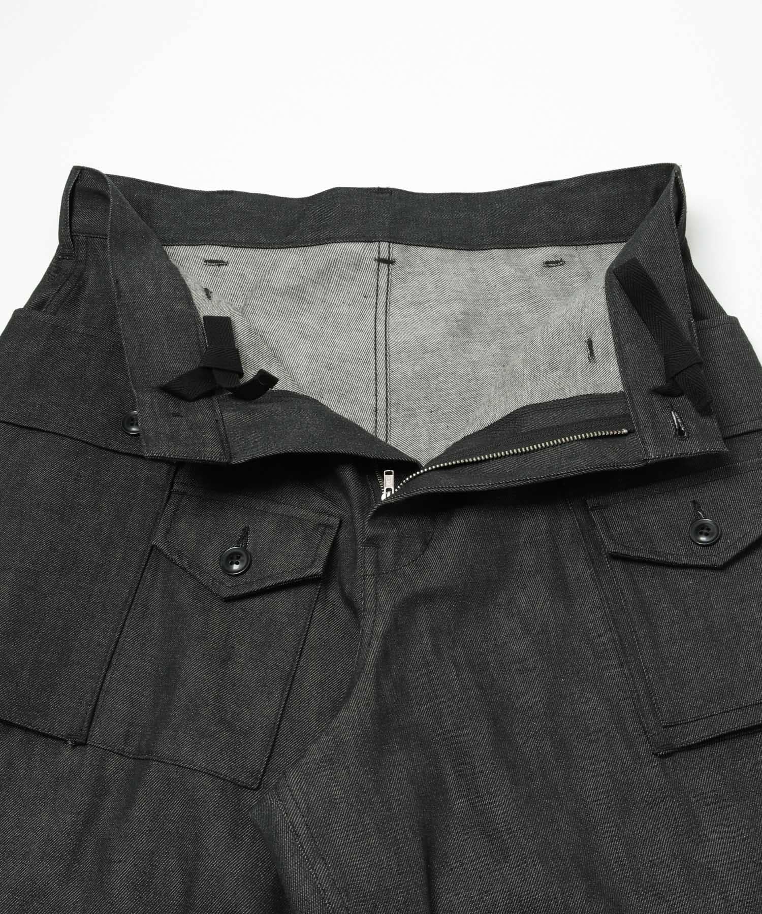 MODMNT　MILL SHORTS BLK XS