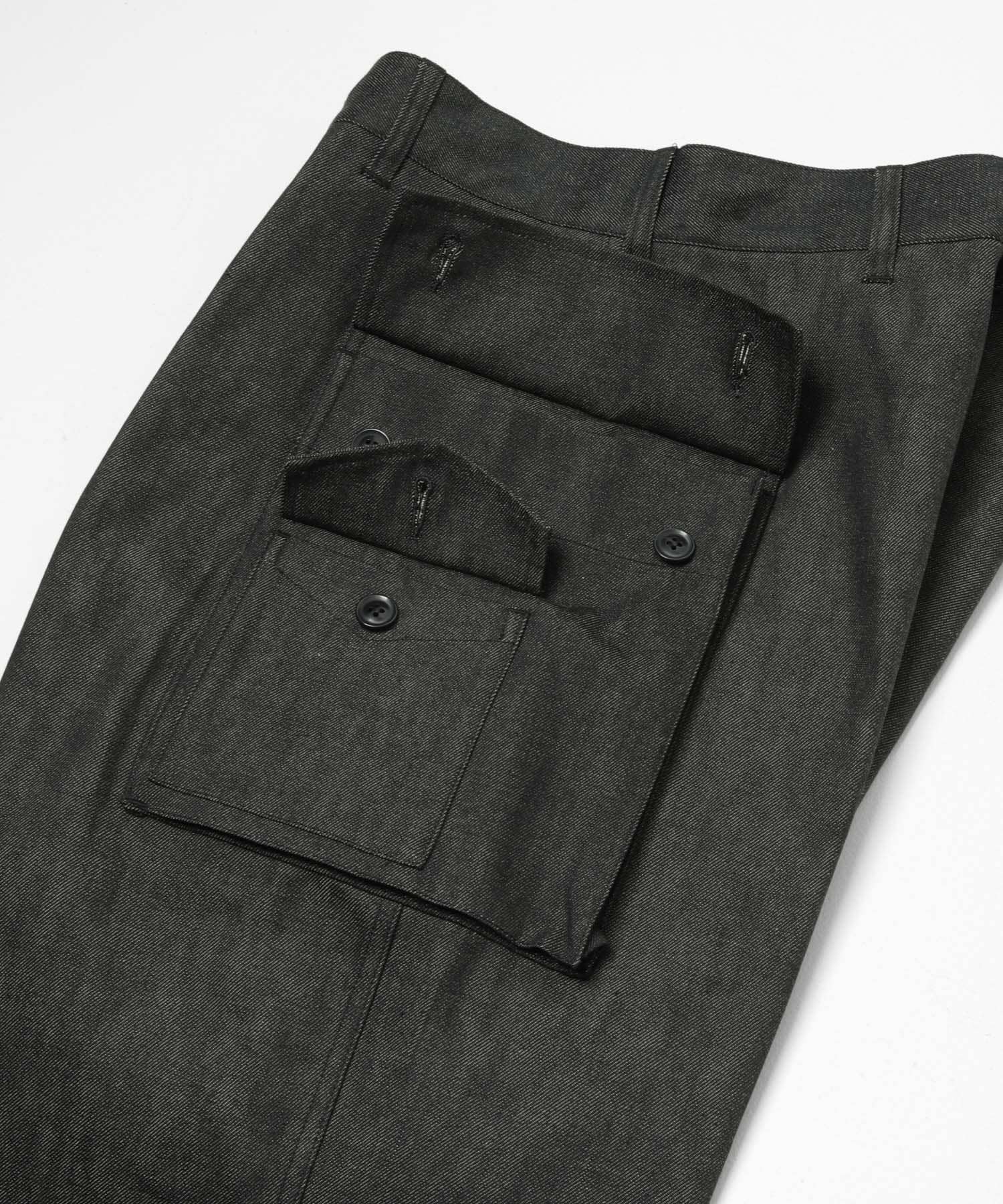 MODMNT　MILL SHORTS BLK XS