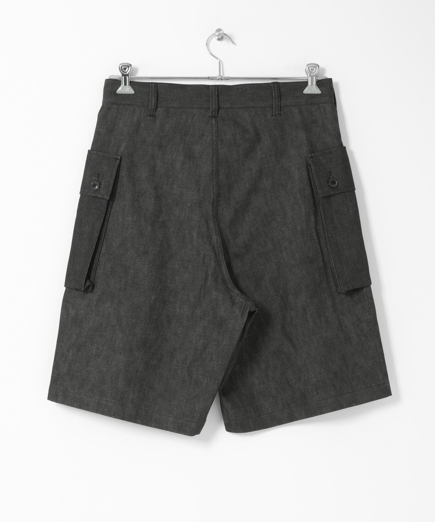 MODMNT　MILL SHORTS BLK XS