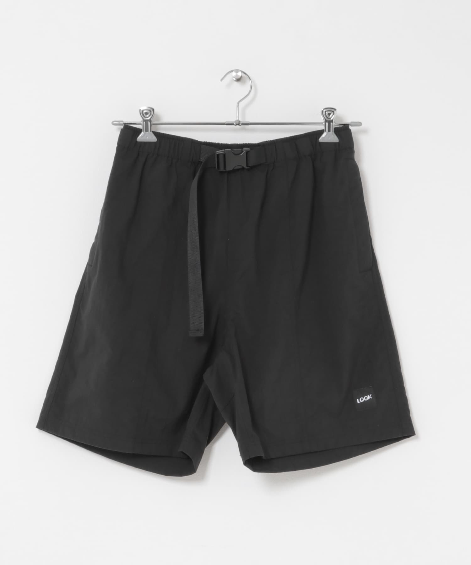 LQQK Studio　FUSION CAMP SHORT BLACK M