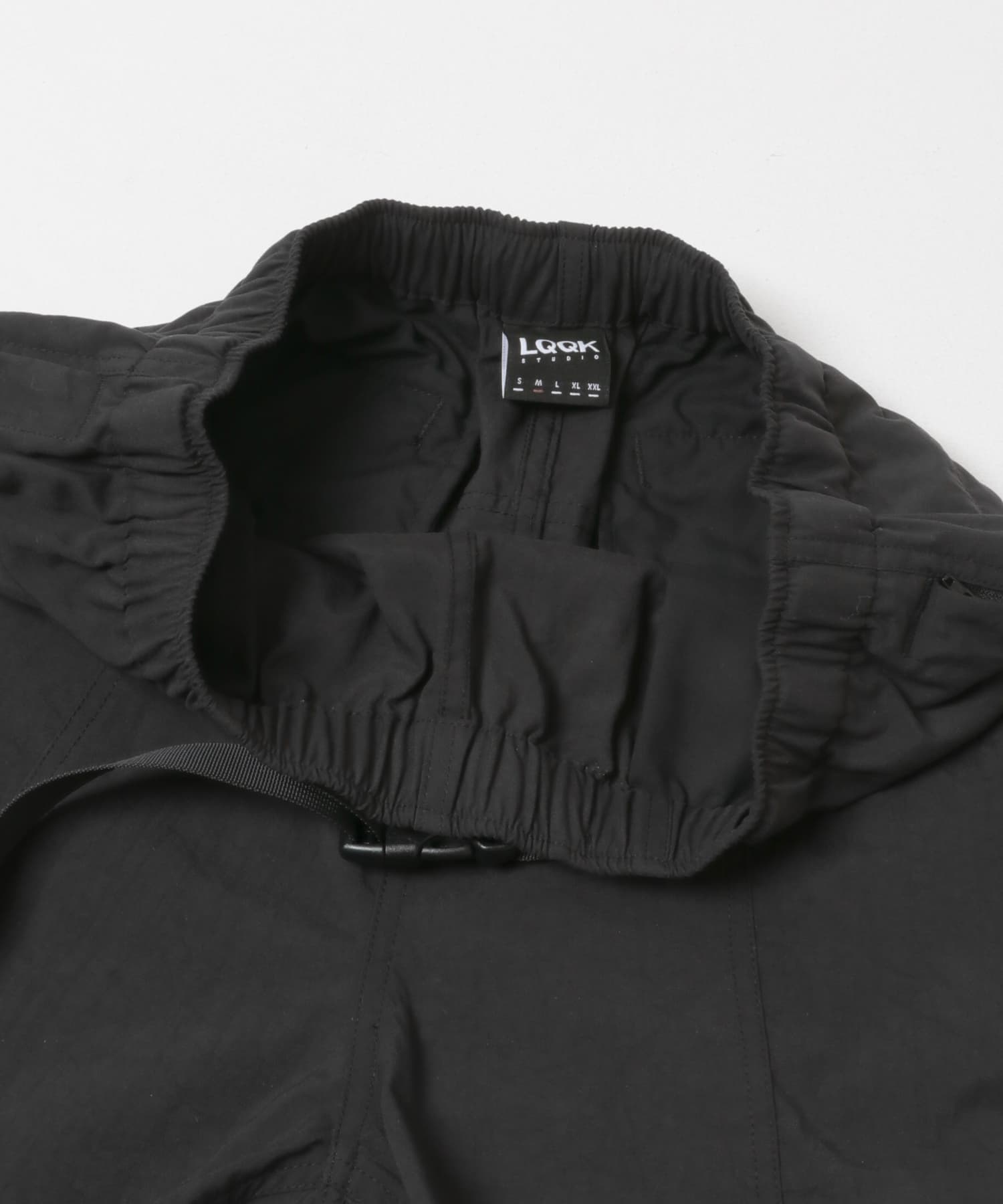 LQQK Studio　FUSION CAMP SHORT BLACK M