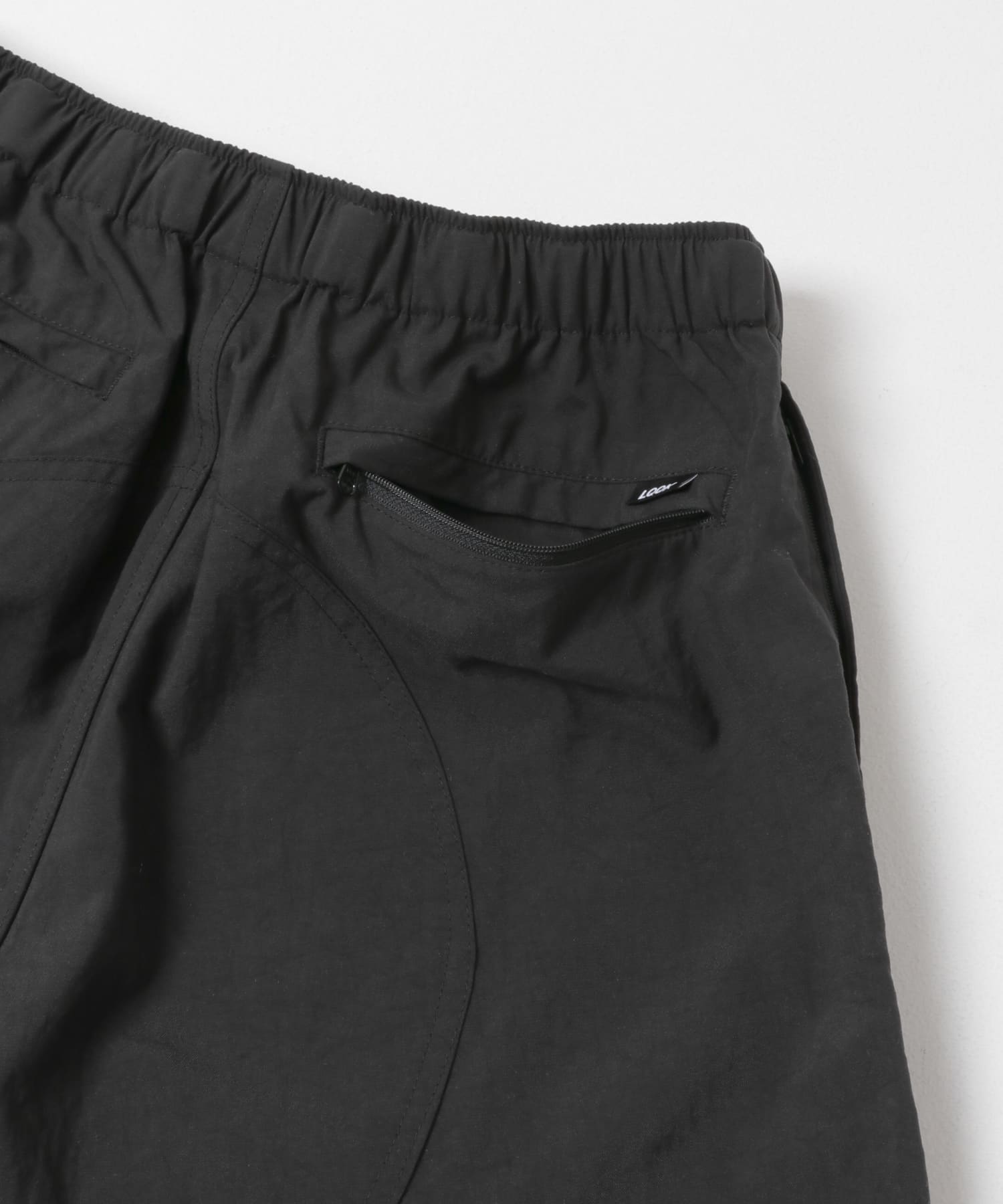 LQQK Studio　FUSION CAMP SHORT BLACK M