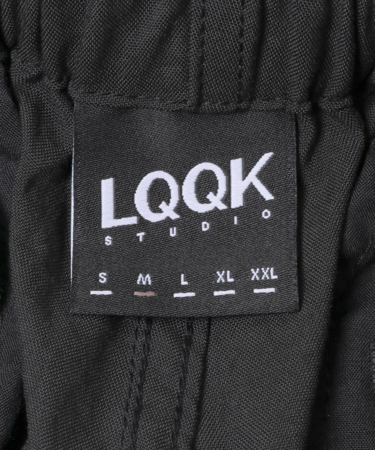 LQQK Studio　FUSION CAMP SHORT BLACK M