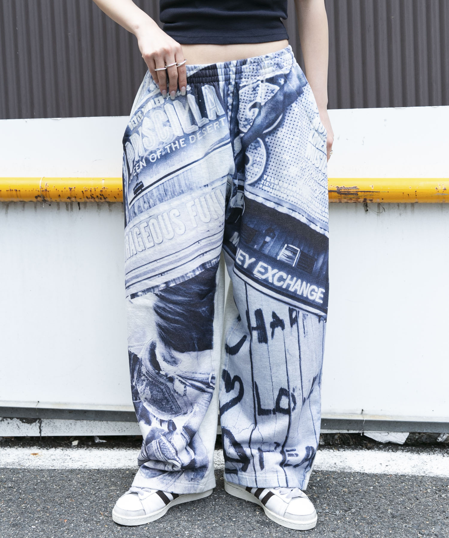 TanC TOKYO　BOUNDLESS CONTRAST SWEAT PANTS