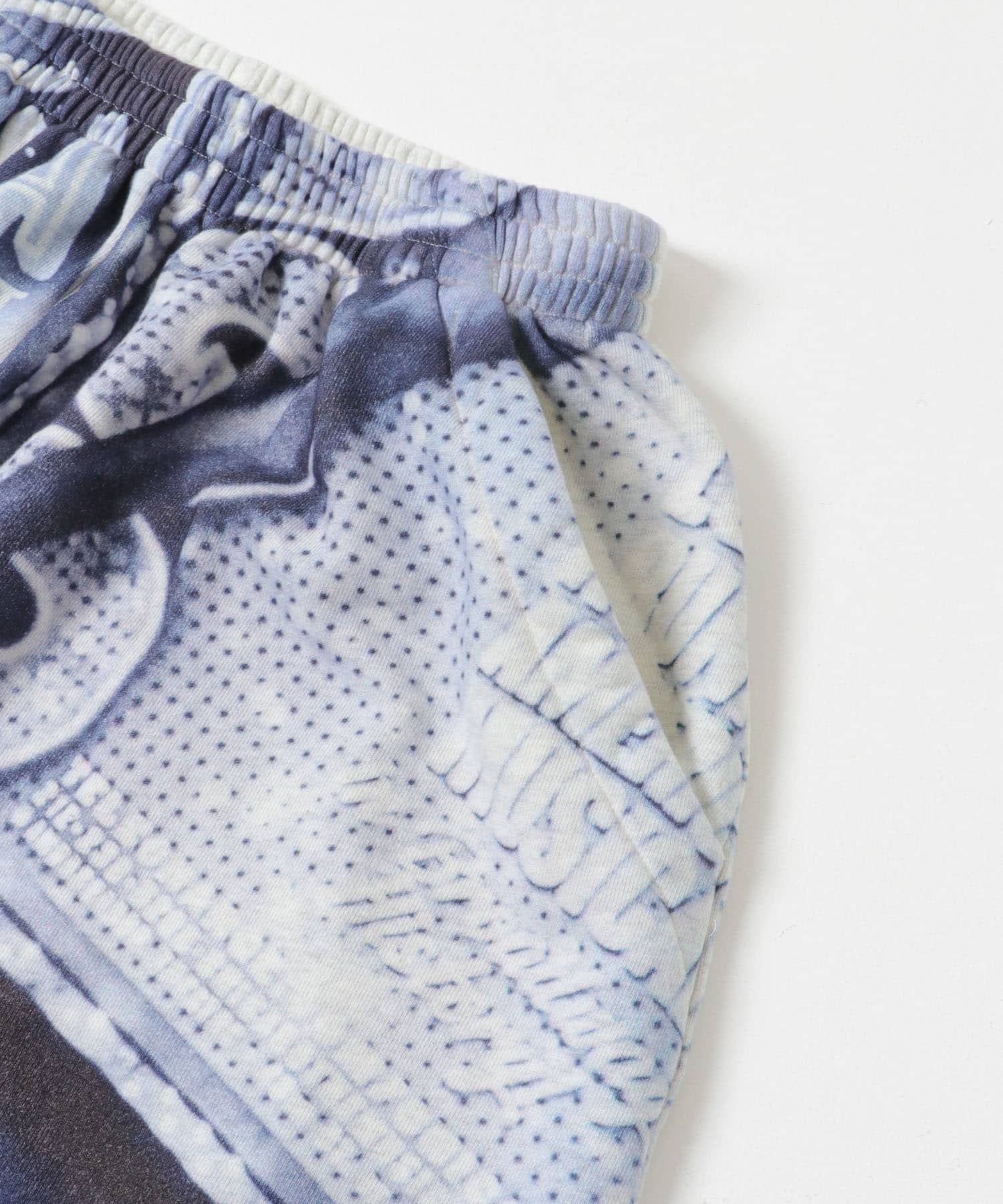 TanC TOKYO　BOUNDLESS CONTRAST SWEAT PANTS BLUE 1