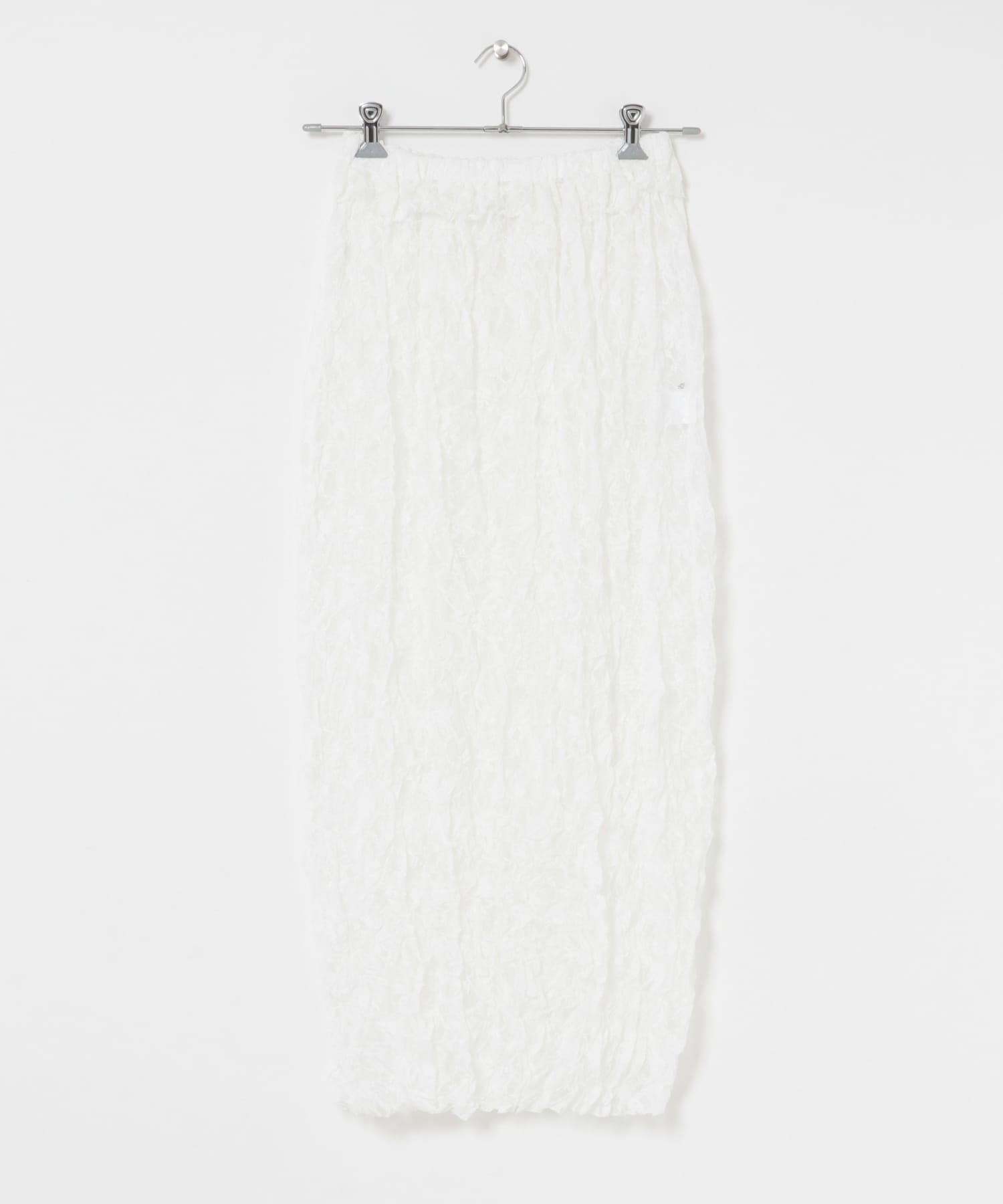 TanC TOKYO　CRUSHED LACE GATHER SKIRT