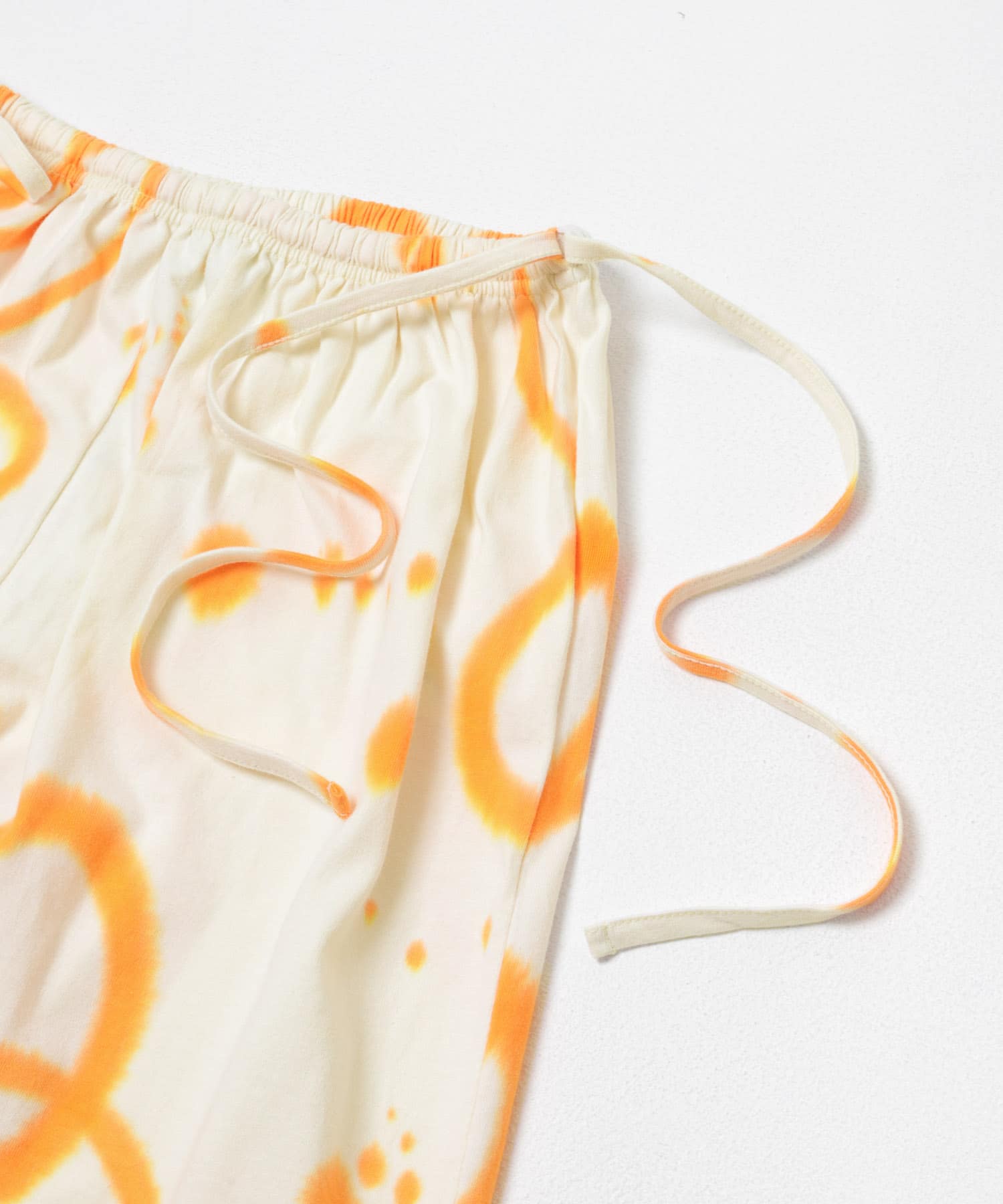 SUKU HOME　DOUBLE DRAWSTRING PANTS ORG POPPY XS