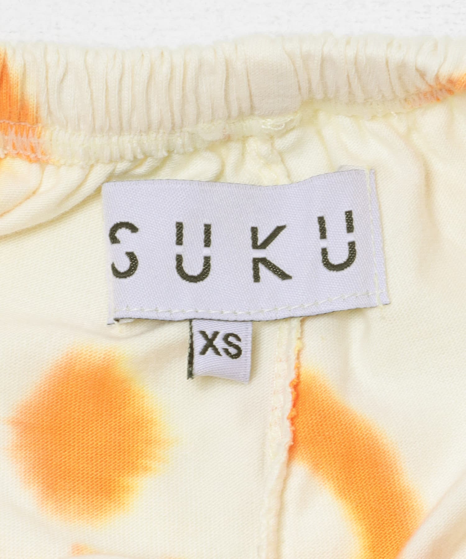 SUKU HOME　DOUBLE DRAWSTRING PANTS ORG POPPY XS