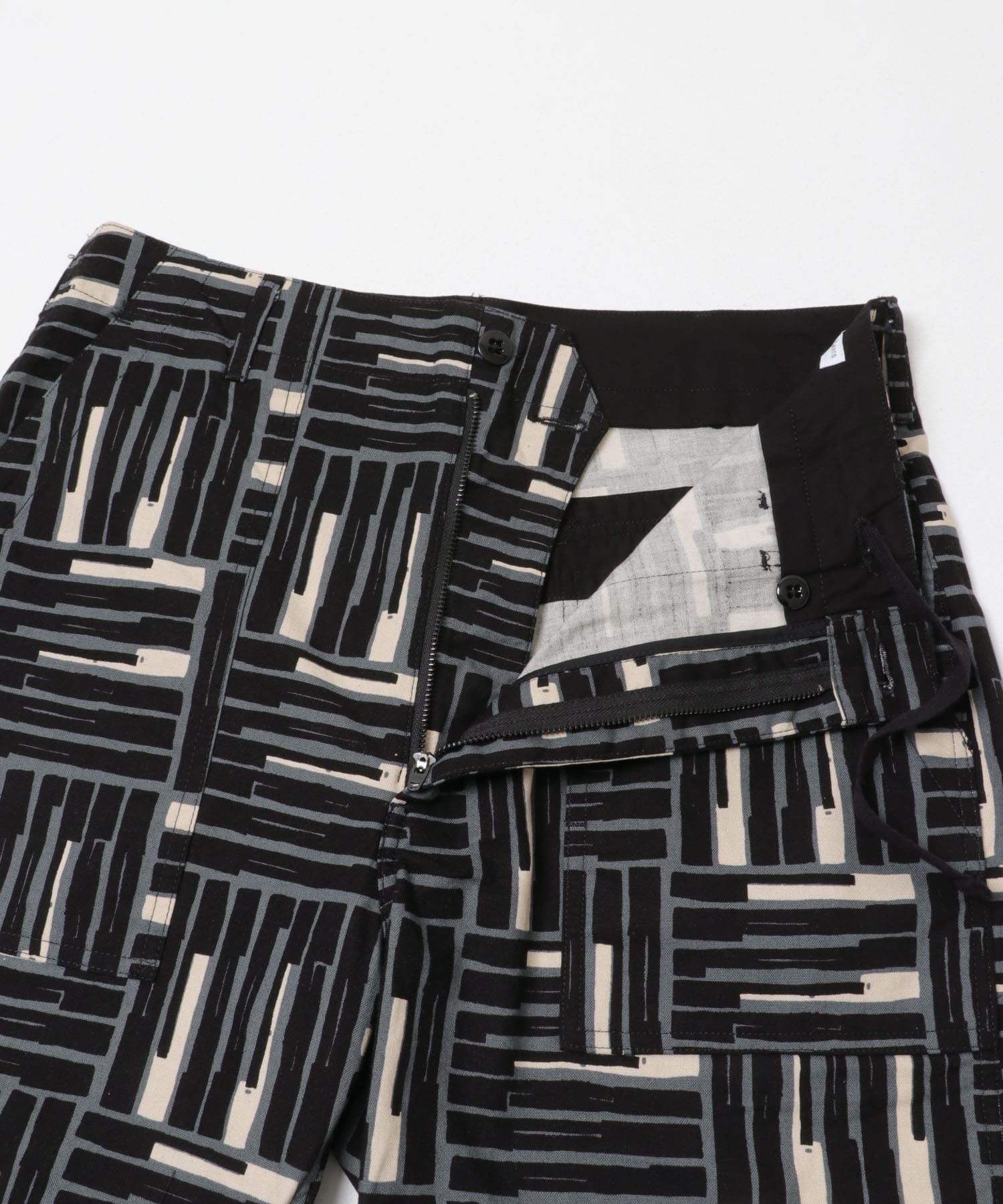 Engineered Garments　FATIGUE SHORT Black CL S