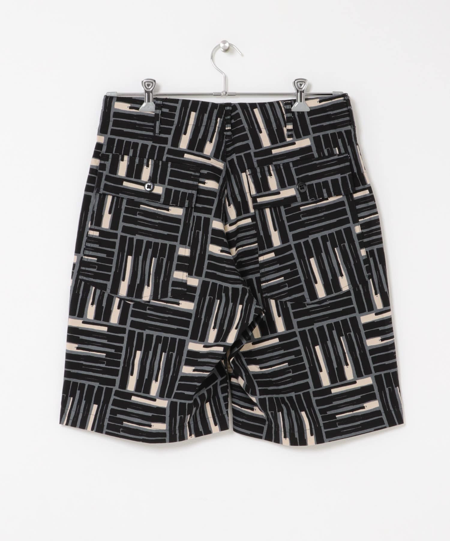 Engineered Garments　FATIGUE SHORT Black CL S