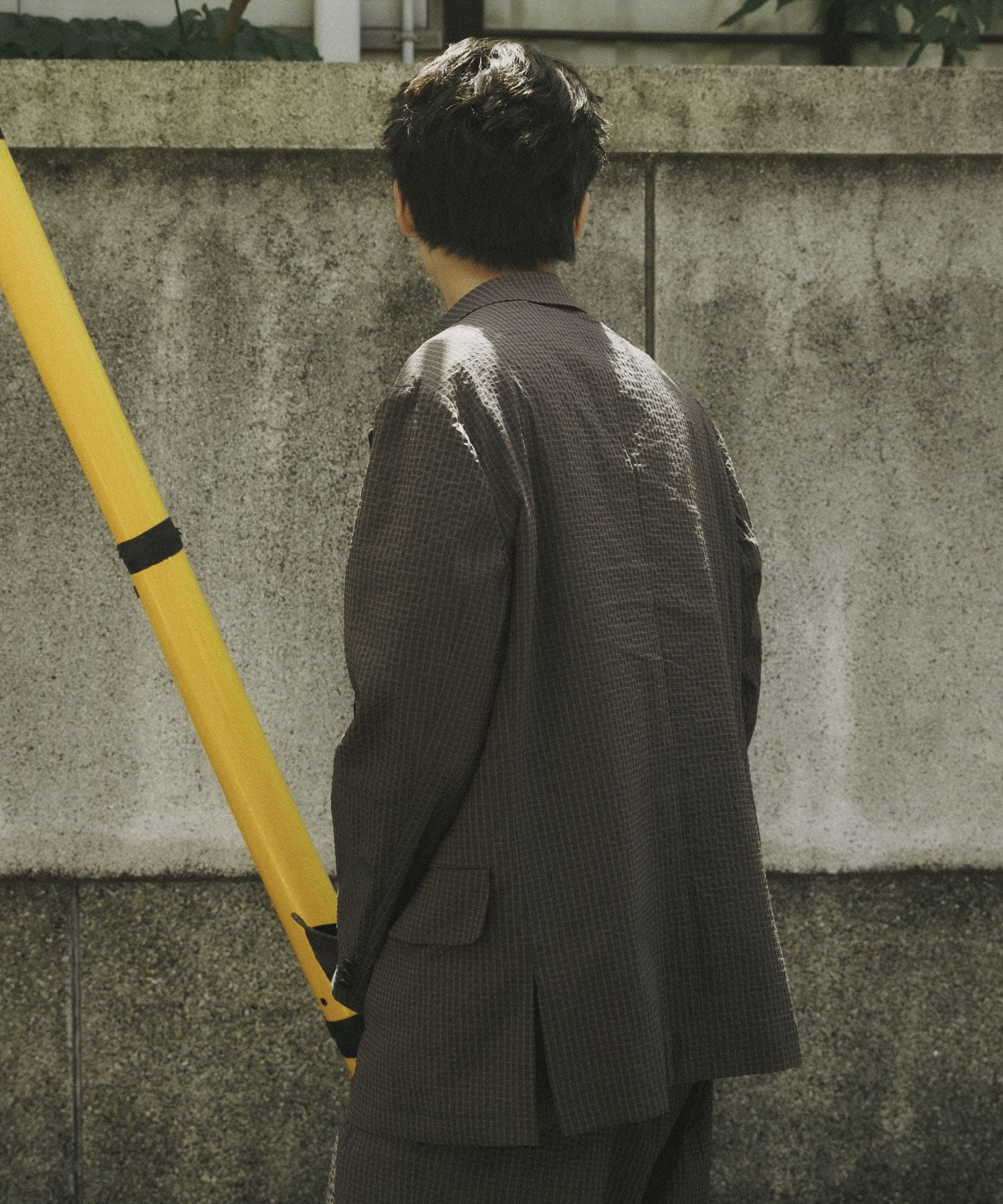 model : 180cm 着用サイズ : 48