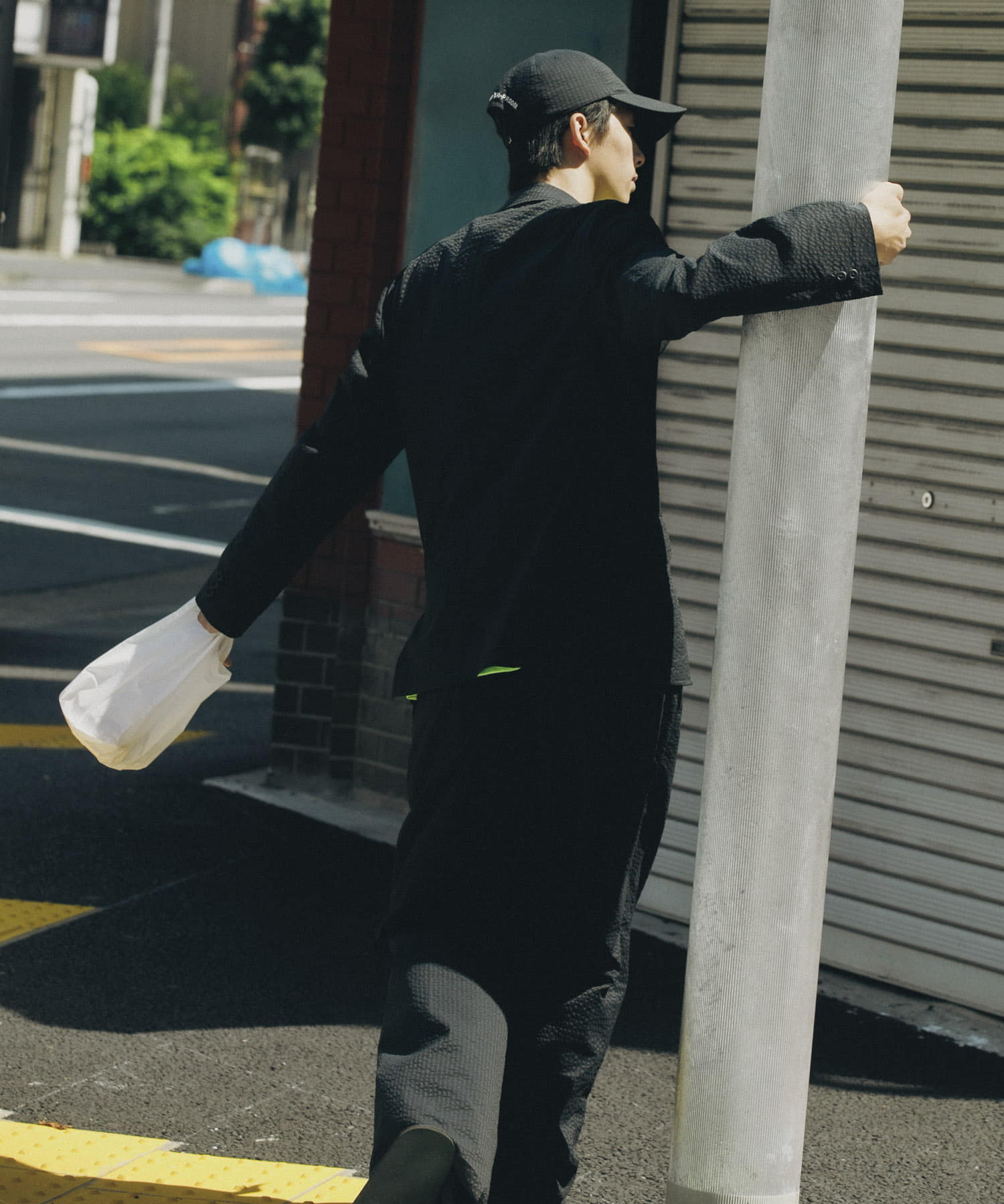 model : 180cm 着用サイズ : 48