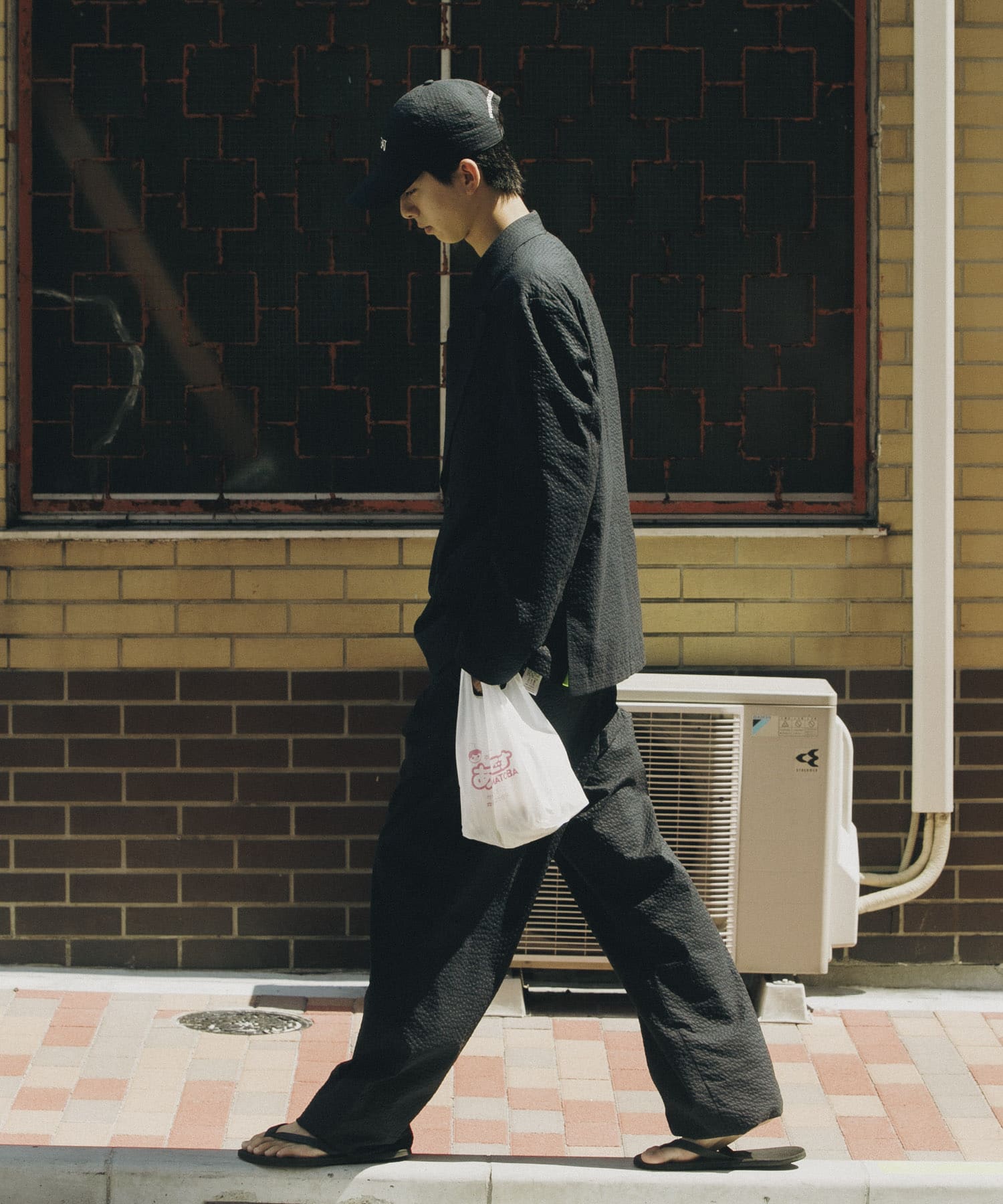 model : 180cm 着用サイズ : 48
