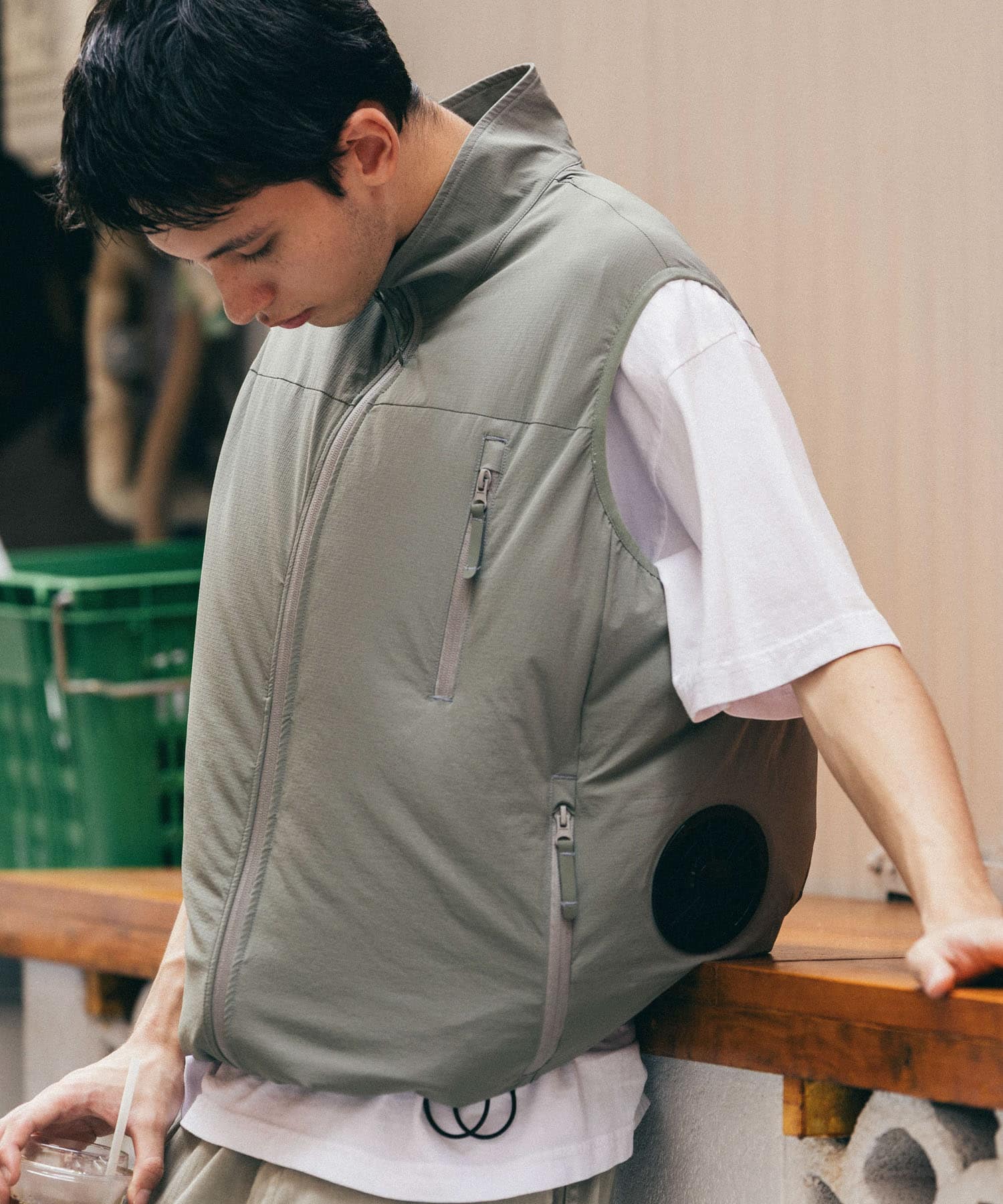 LOWERCASE×URBS×空調服　AIRCOOLING VEST