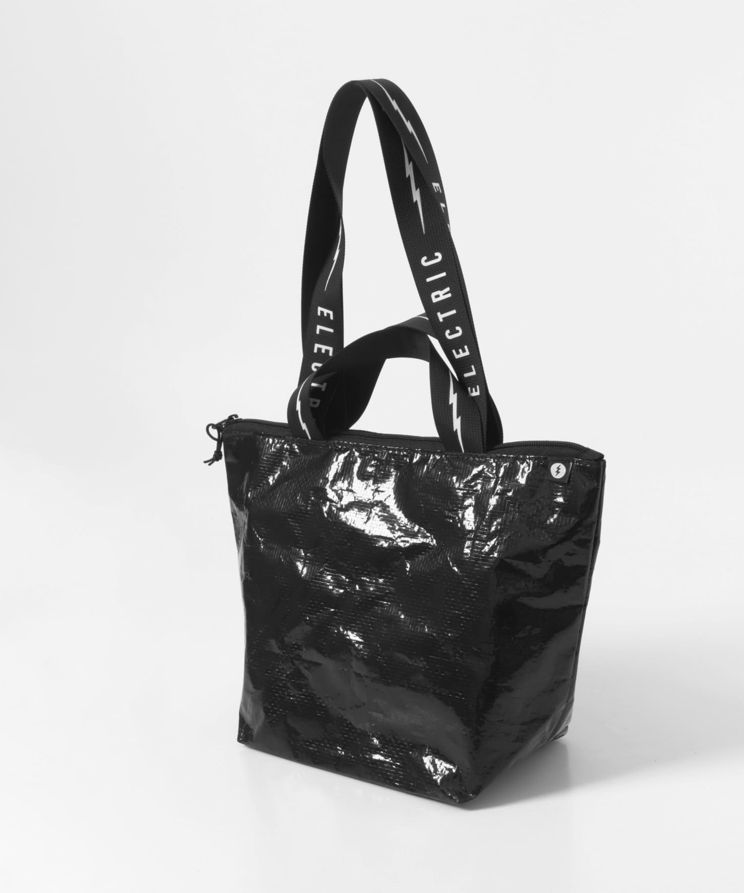 ELECTRIC　PE TOTE BAG S BLACK One