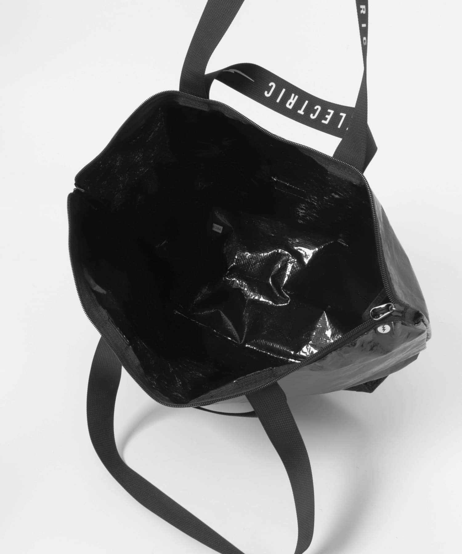 ELECTRIC　PE TOTE BAG M BLACK One