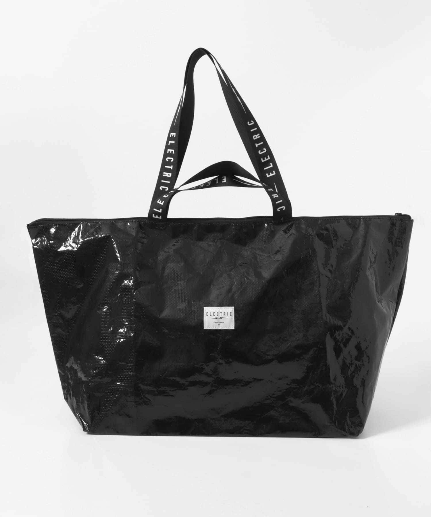 ELECTRIC　PE TOTE BAG L BLACK One