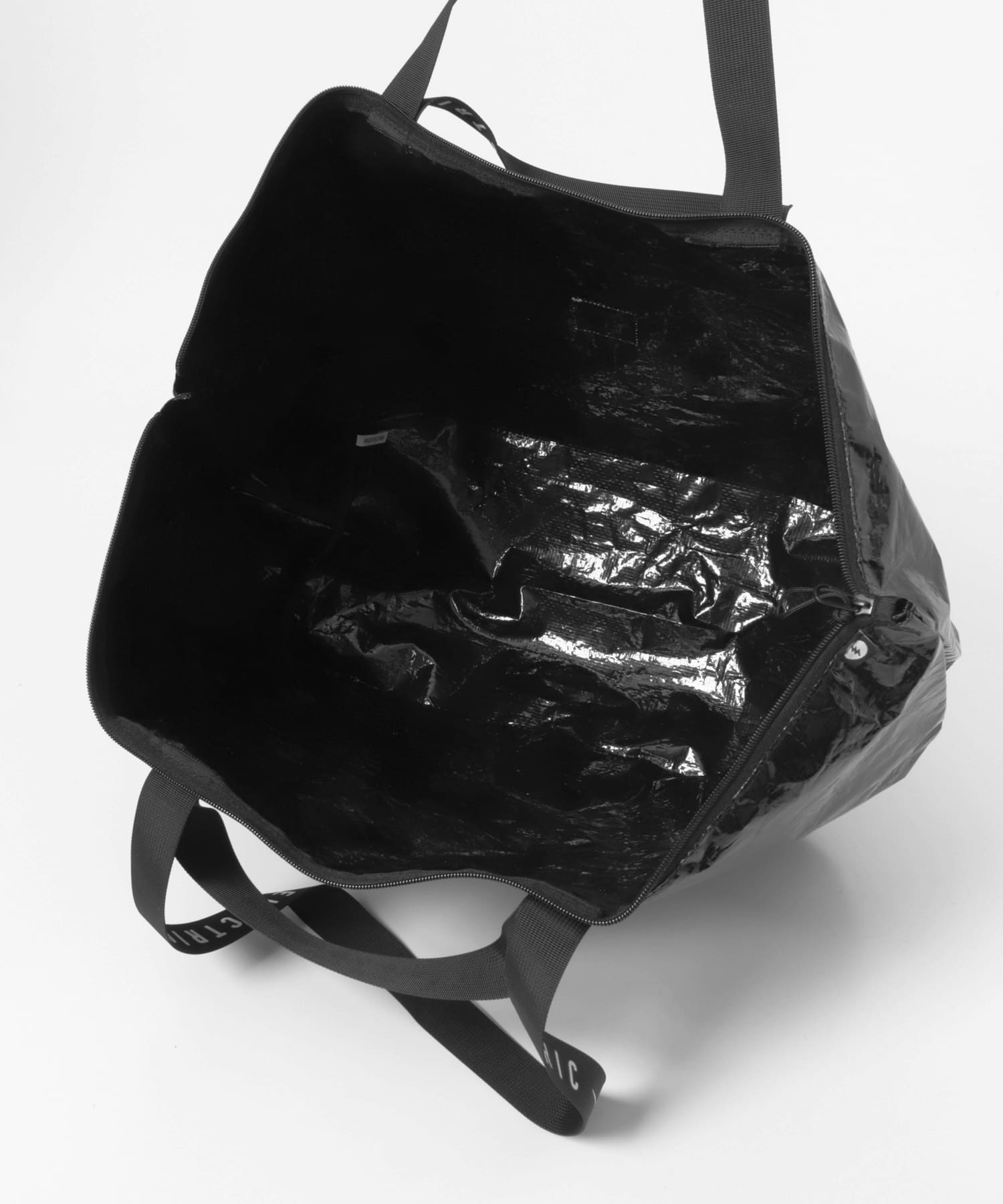 ELECTRIC　PE TOTE BAG L BLACK One