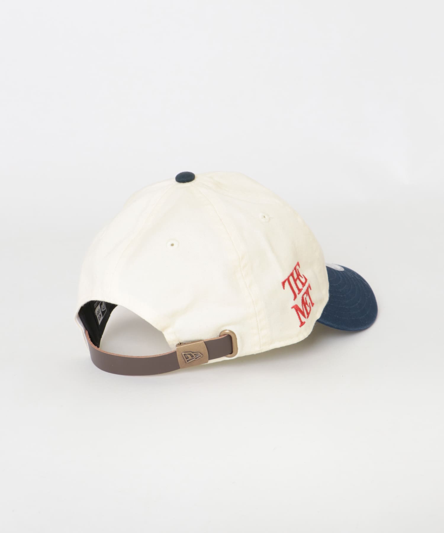 New Era　9THIRTY LEATHER STRAP CHROME OSB ML