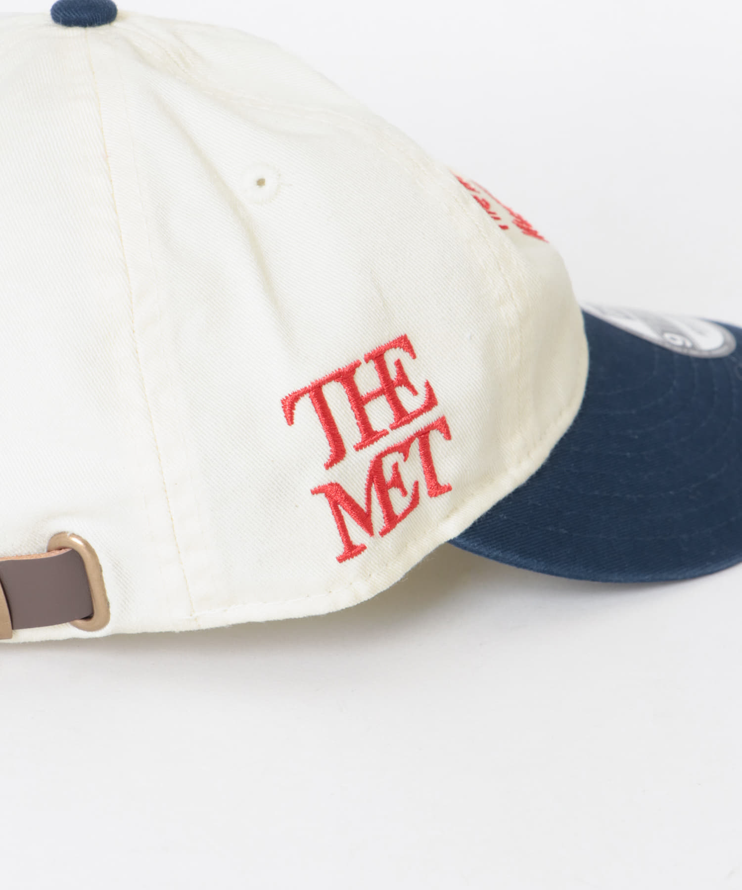 New Era　9THIRTY LEATHER STRAP CHROME OSB ML