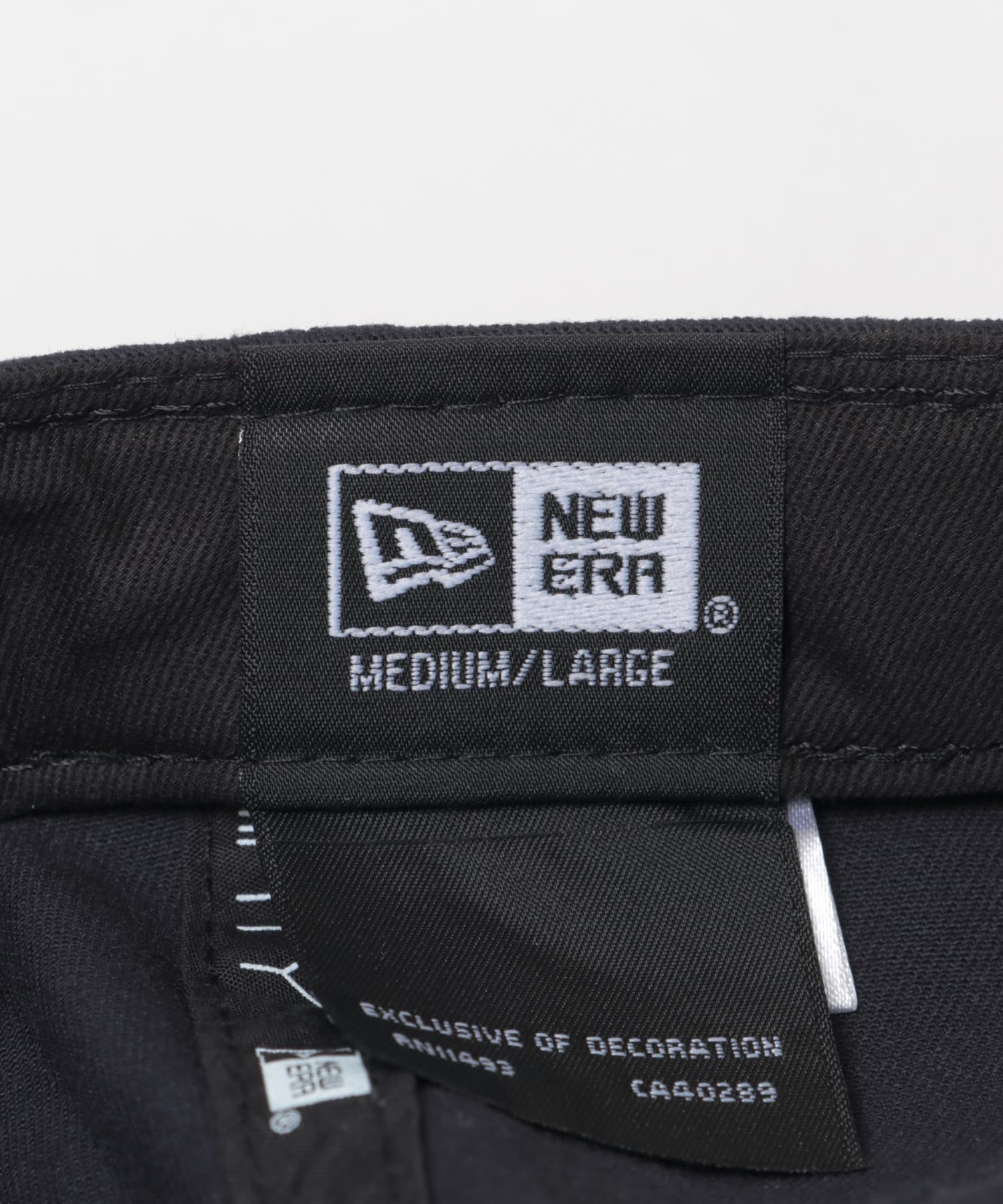 New Era　9THIRTY LEATHER STRAP NAVY BW ML